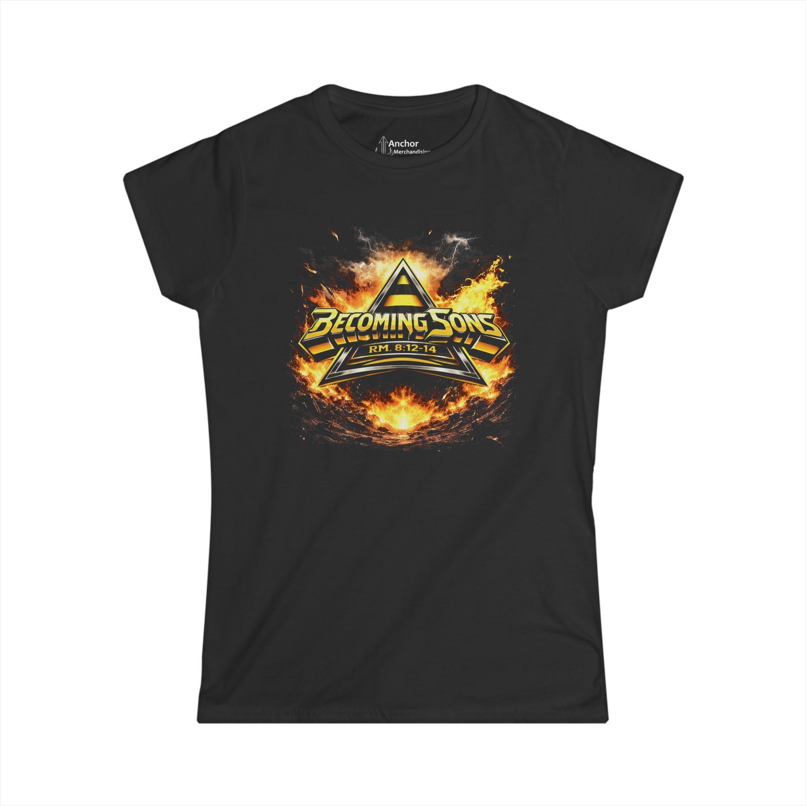 Becoming Sons - Stryper Shield Logo Women's Short Sleeve Tshirt