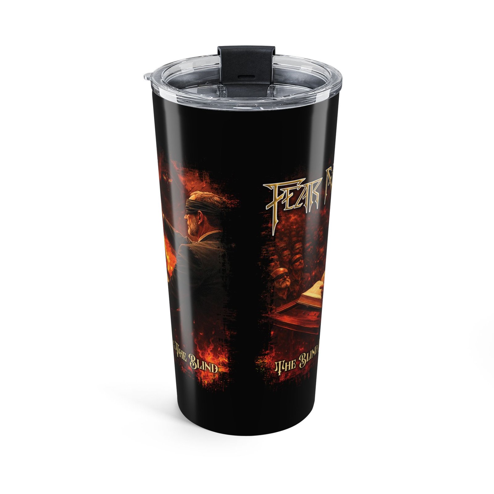 Fear Not - The Blind Leading The Blind 20oz Stainless Steel Tumbler - Image 3