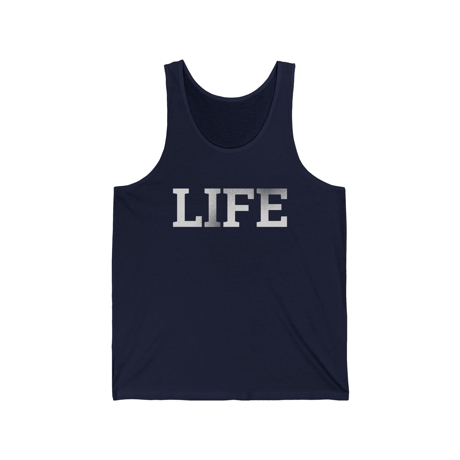 Rock For Life - Life Unisex Jersey Tank Top - Image 10
