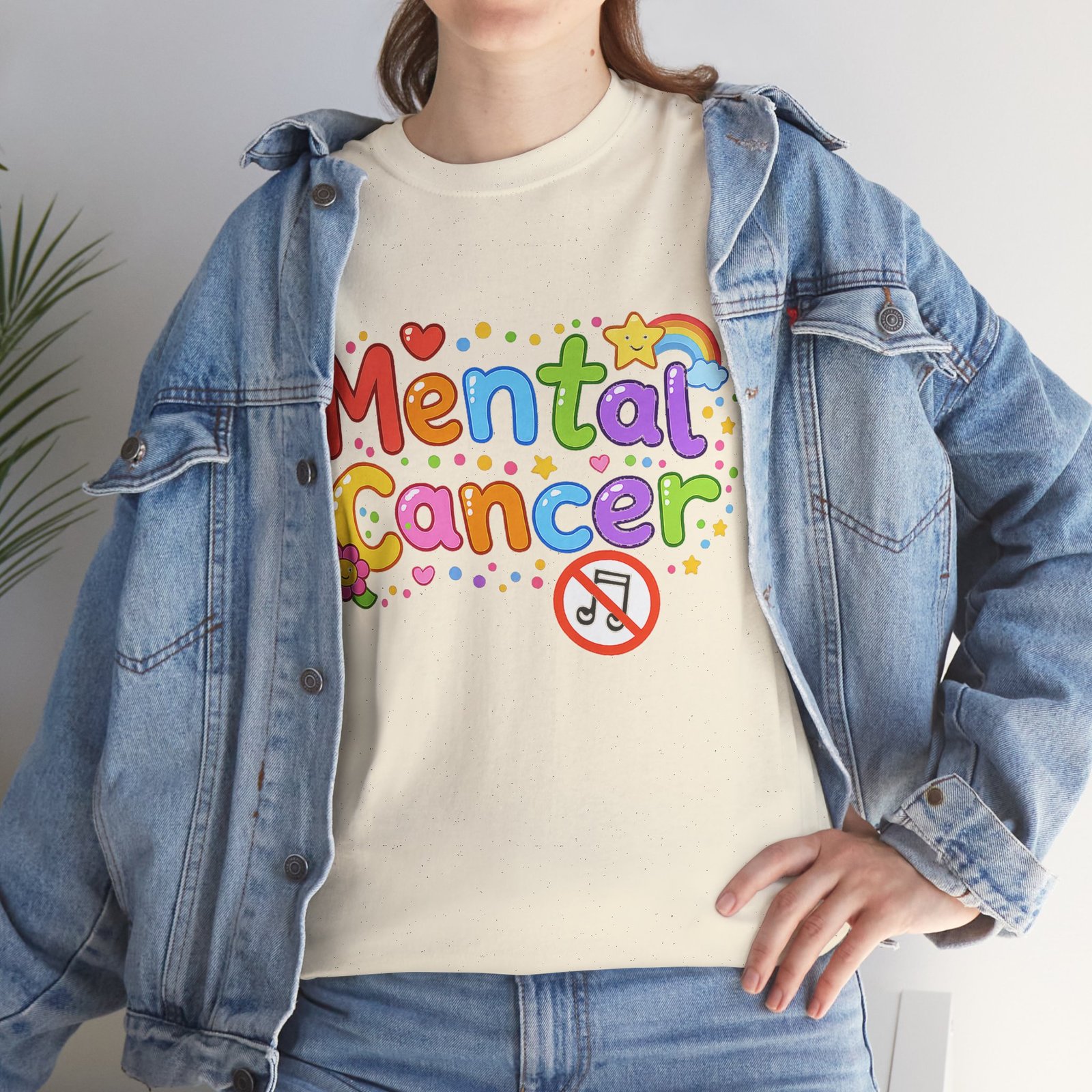 Mental Cancer - Happy Short Sleeve T-shirt