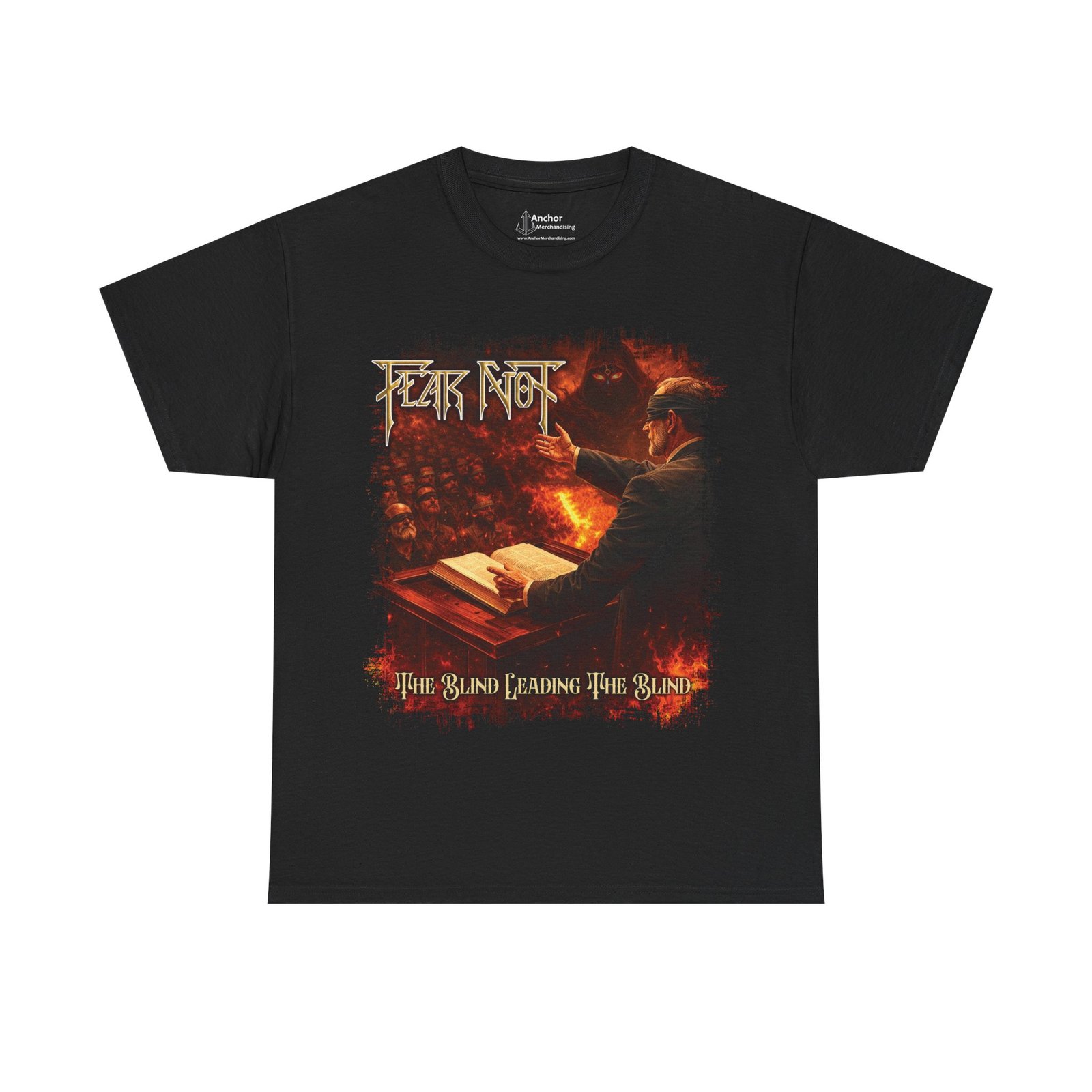 Fear Not - The Blind Leading The Blind Album Version Short Sleeve T-shirt
