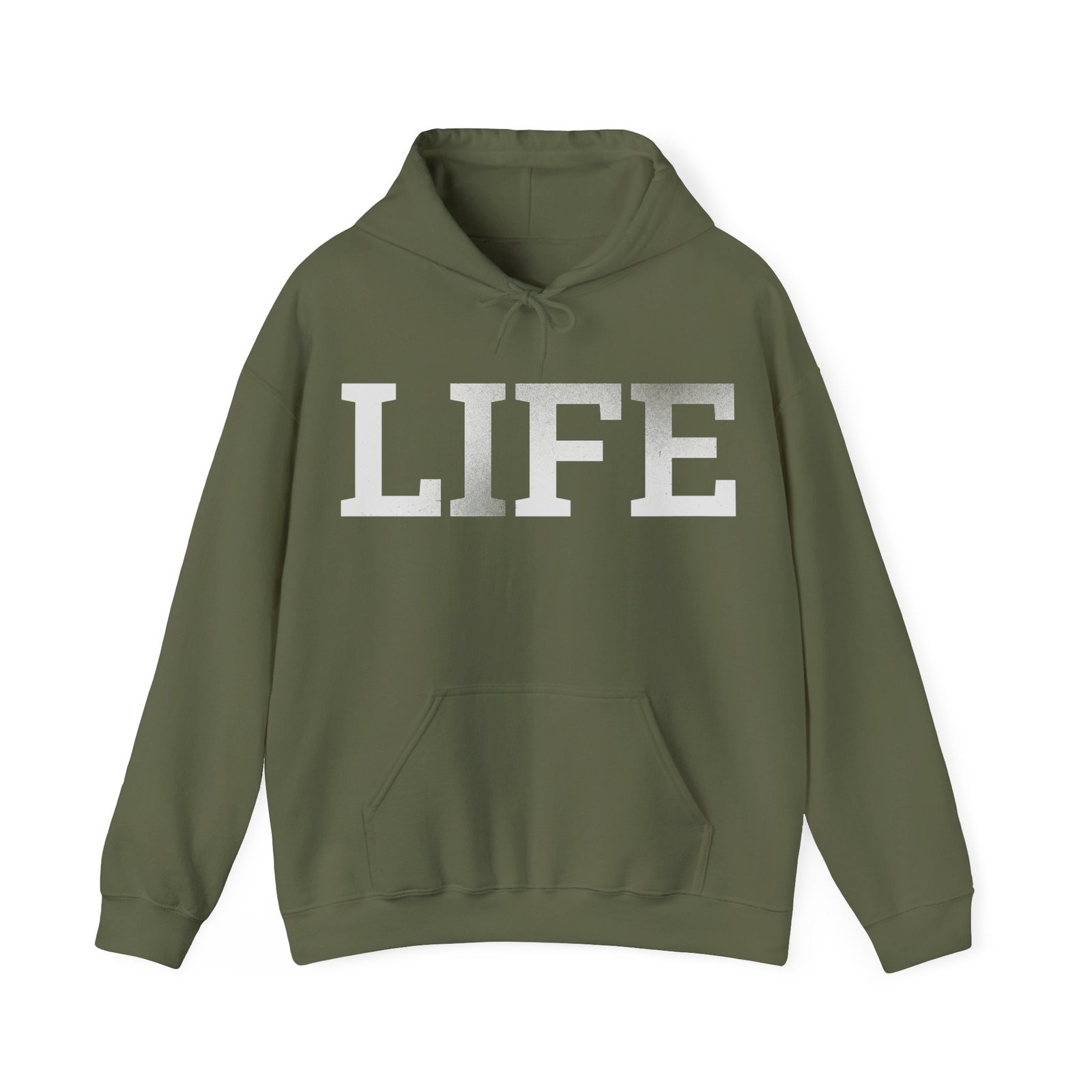 Rock For Life - Life Pullover Hooded Sweatshirt - Image 17