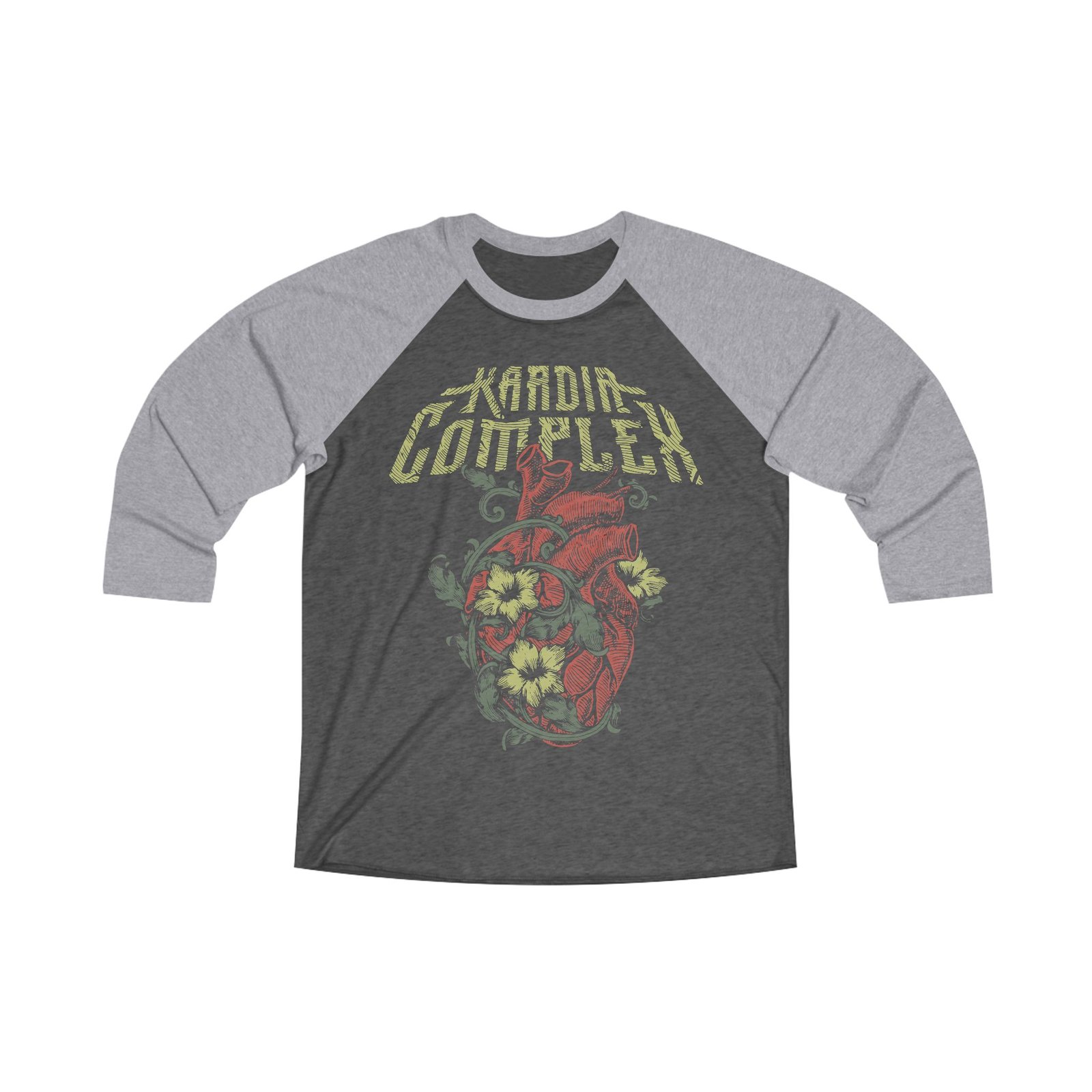 Kardia Complex Proverbs 4 3/4 Sleeve Baseball Tee