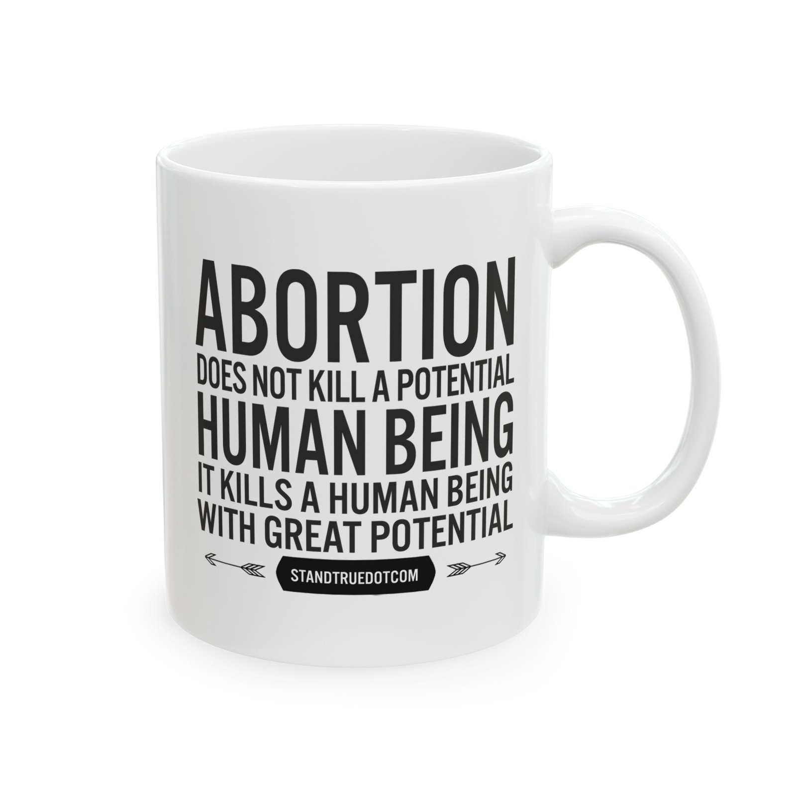 Rock For Life - Great Potential Ceramic Mug, (11oz, 15oz)