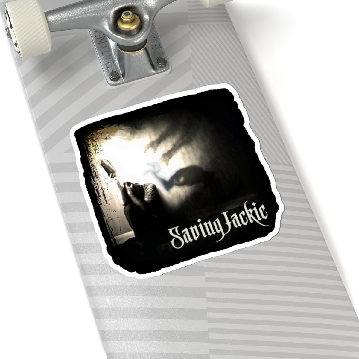 Saving Jackie Cover Die Cut Stickers