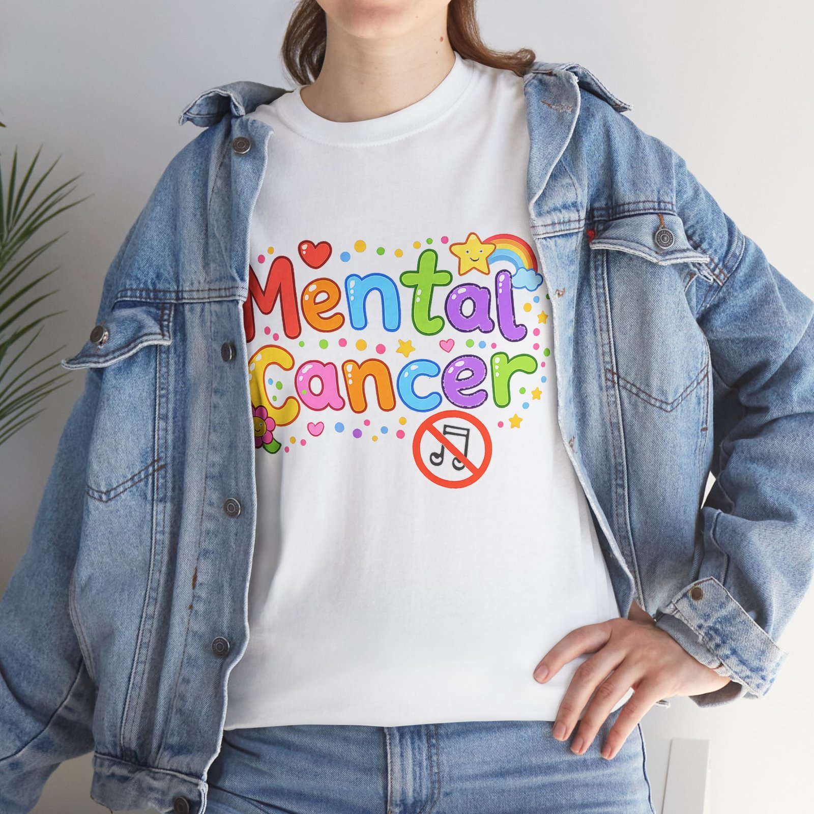 Mental Cancer - Happy Short Sleeve T-shirt - Image 12