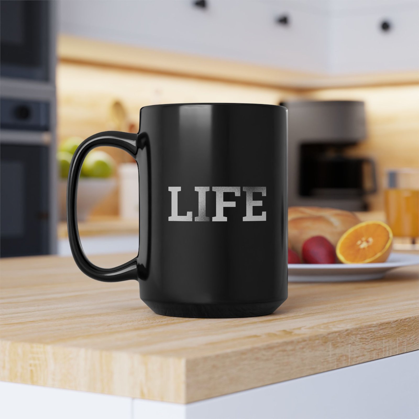 Rock For Life - Life Black mug (11oz, 15oz)
