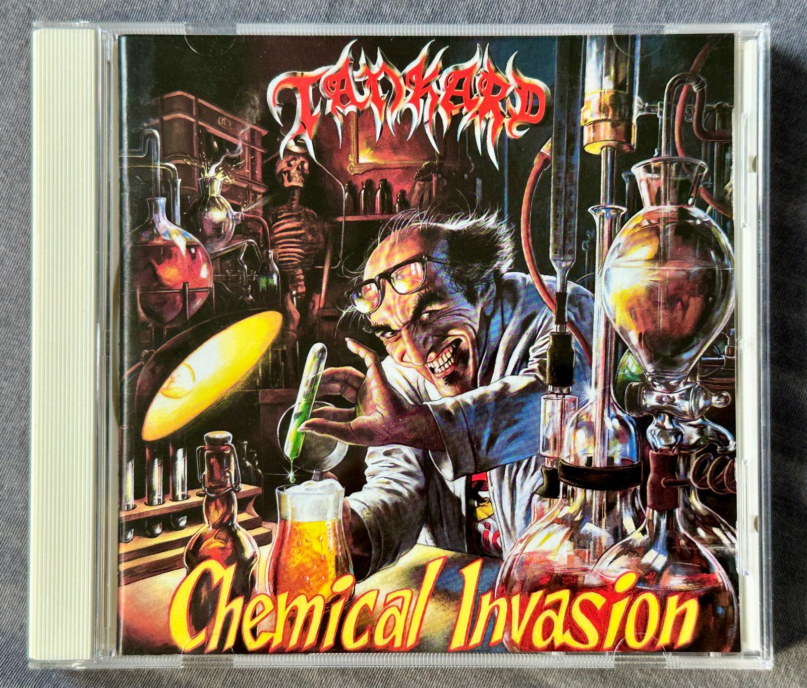 Tankard - Chemical Invasion / The Morning After CD 1991 Japan Import (FG3)