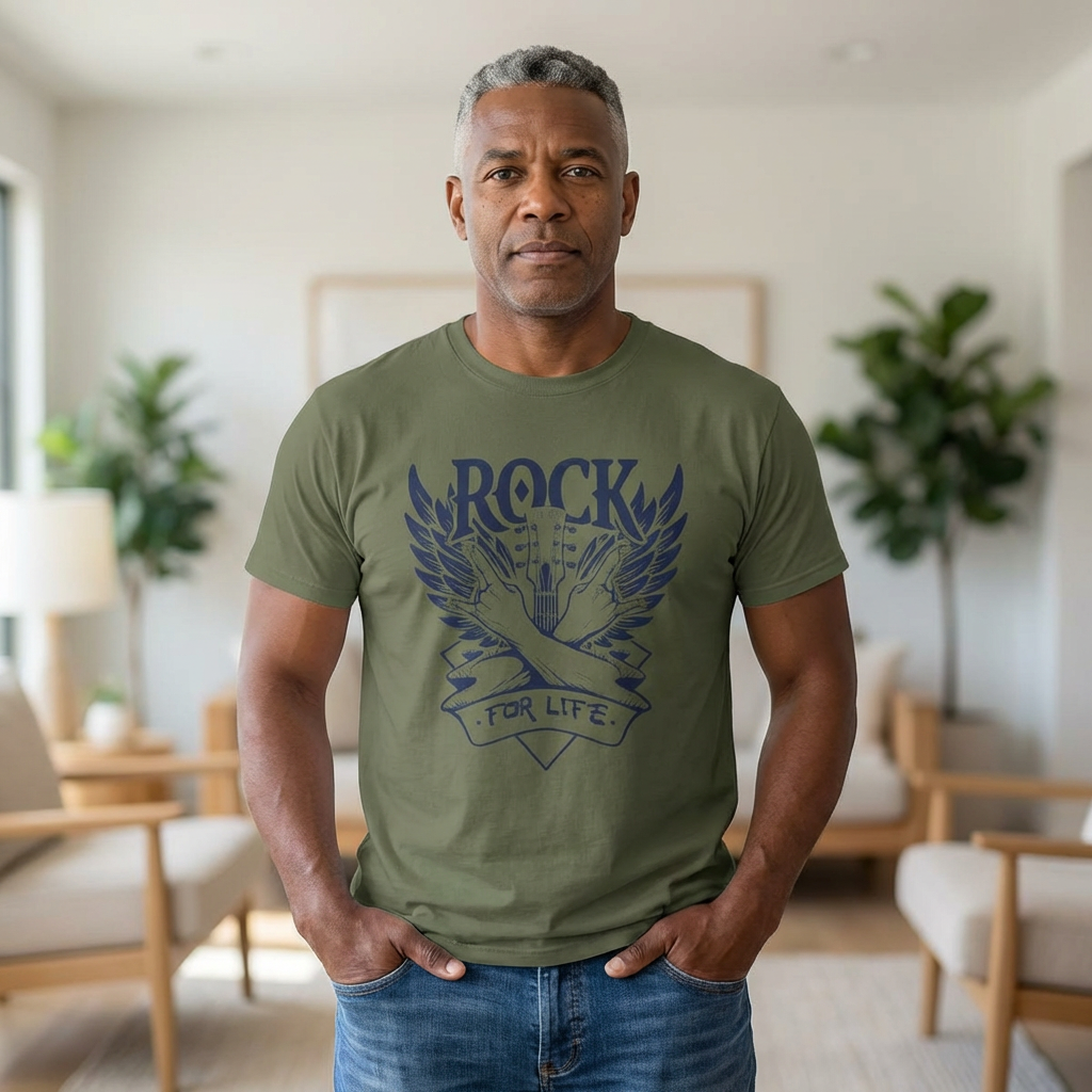 Rock For Life Hands Short Sleeve T-shirt