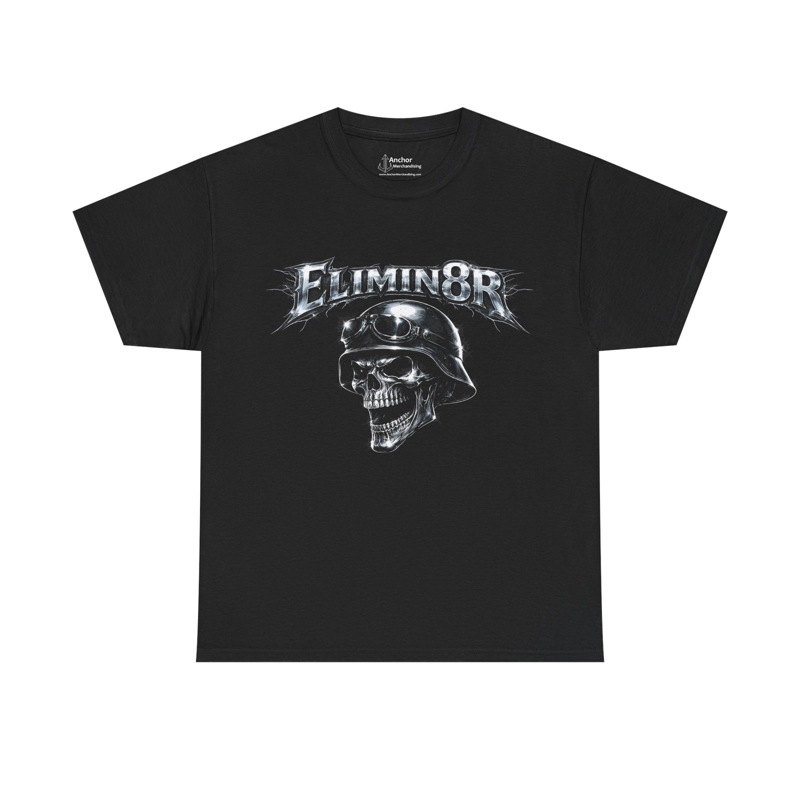 Elimin8r - Skull Short Sleeve T-shirt