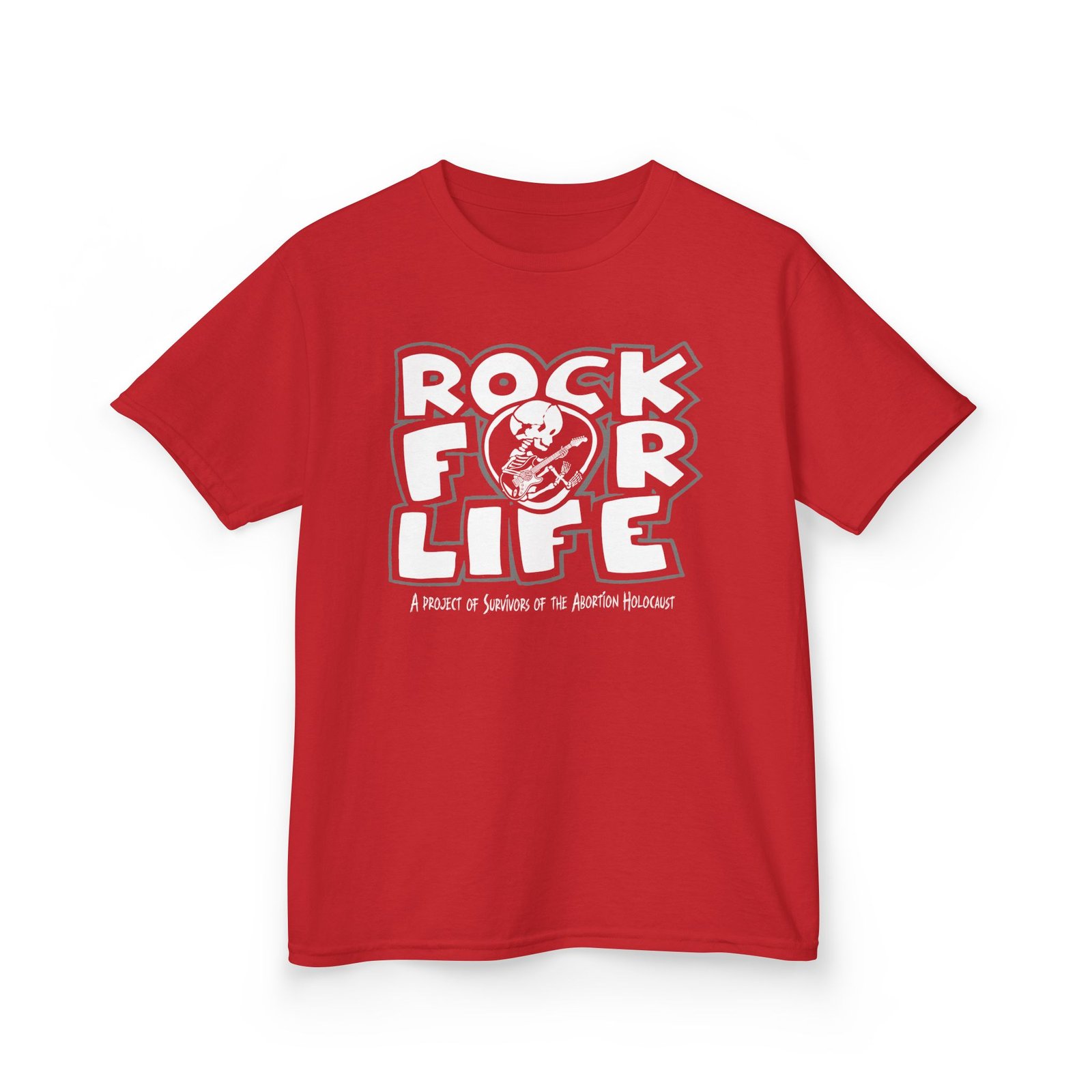 Rock For Life Logo - Survivors Children's Short Sleeve Tshirt - Image 15