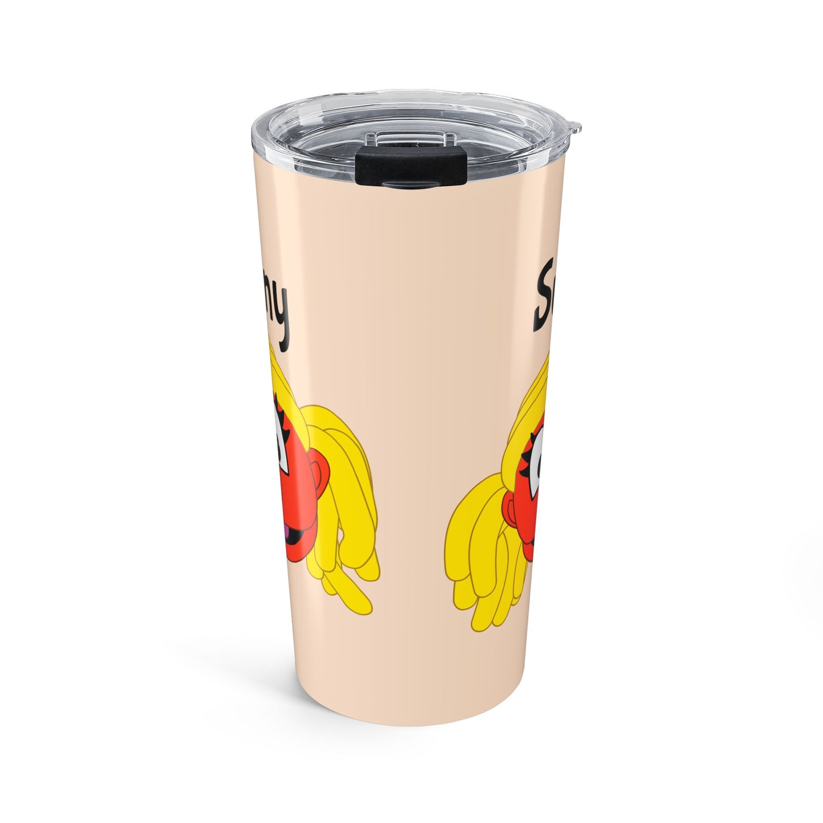 Dinx The Puppet - Sunny 20oz Stainless Steel Tumbler (Orange) - Image 2