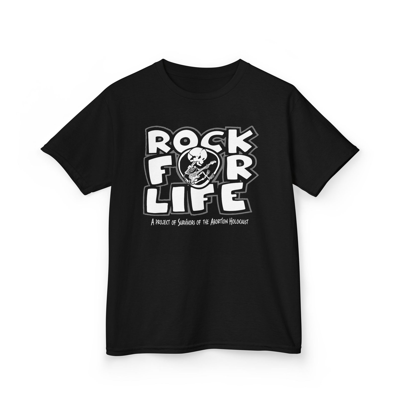 Rock For Life Logo - Survivors Children's Short Sleeve Tshirt - Image 3