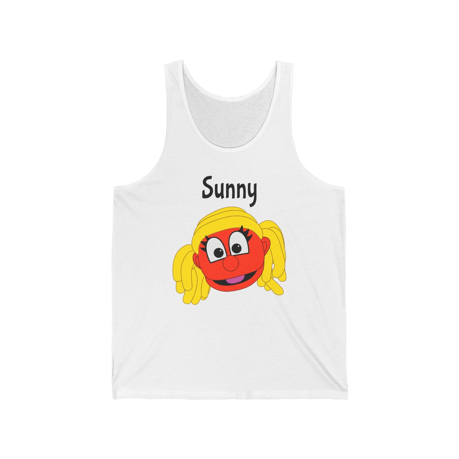 Dinx The Puppet - Sunny Unisex Jersey Tank Top