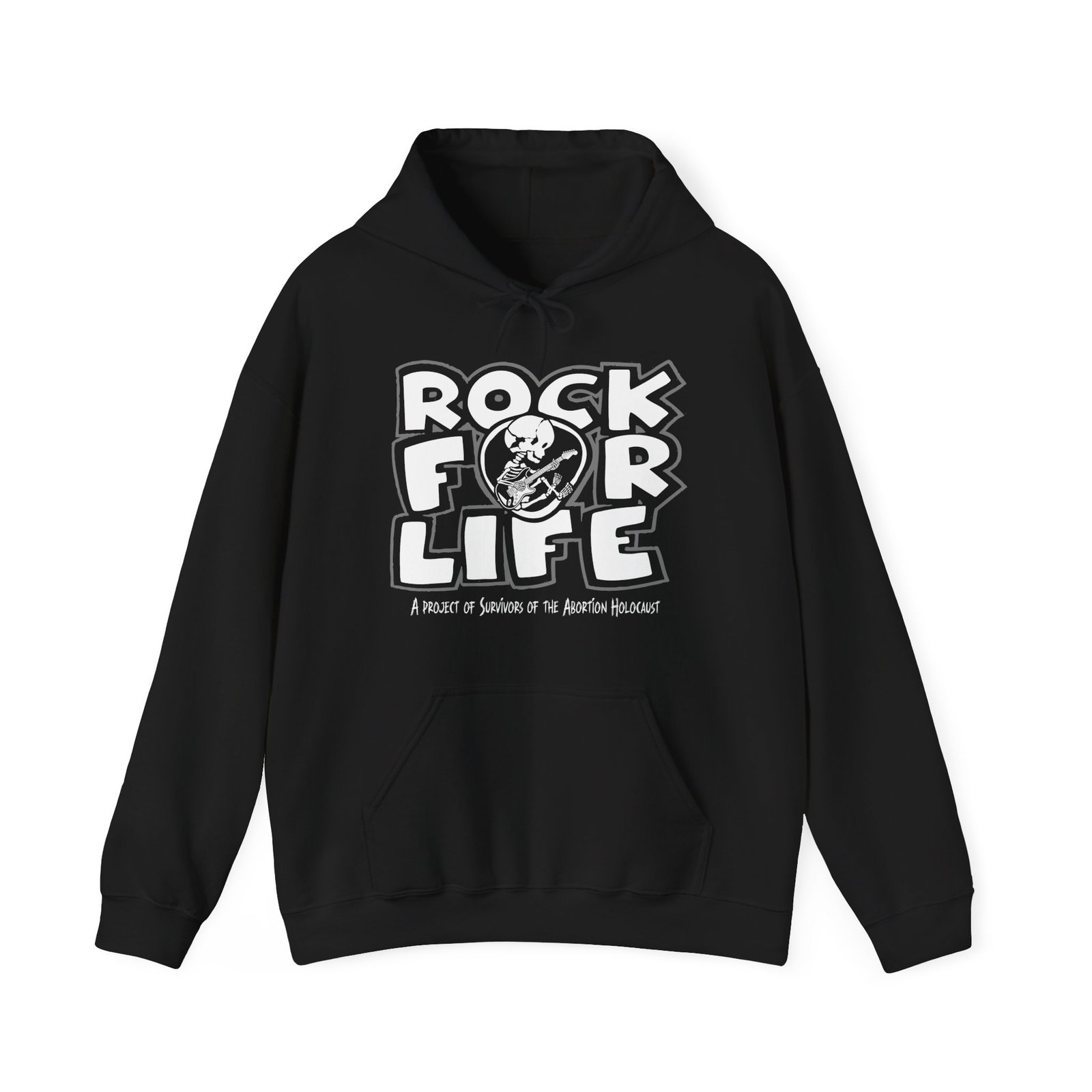 Rock For Life Logo - Survivors Pullover Hooded Sweatshirt