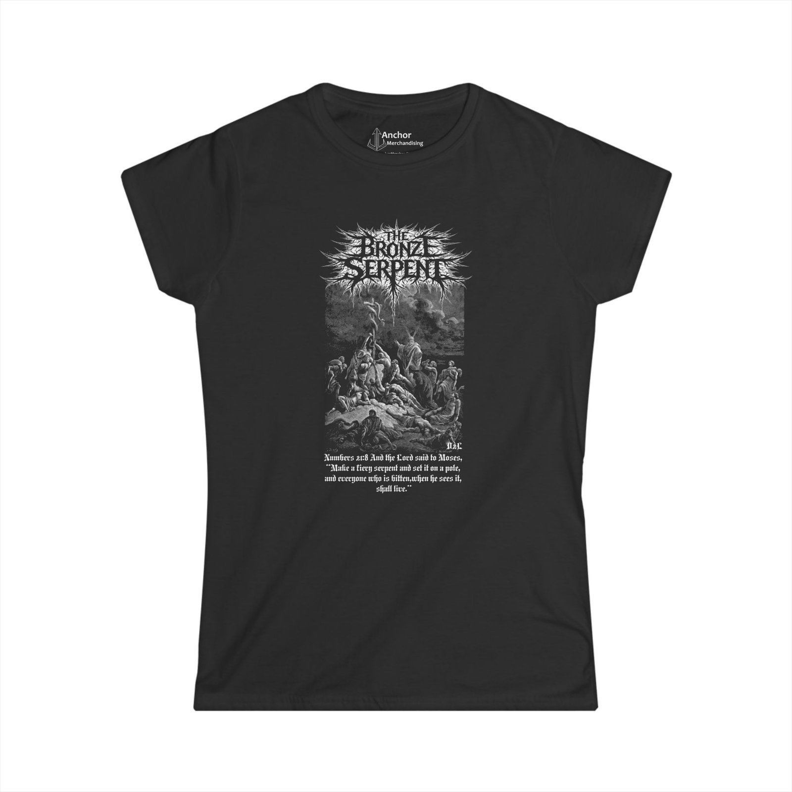 Deathcore2lifecore - The Bronze Serpent Women's Short Sleeve T-shirt
