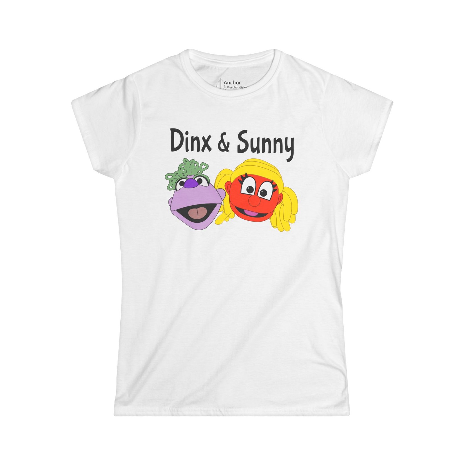 Dinx The Puppet - Dinx & Sunny Women's Short Sleeve Tshirt