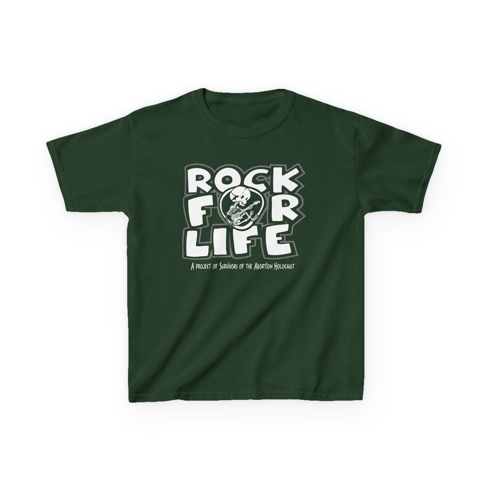 Rock For Life Logo - Survivors Children's Short Sleeve Tshirt - Image 5