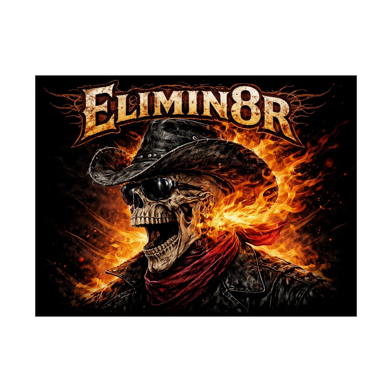 Elimin8r - Cowboy Poster Prints (210gsm)