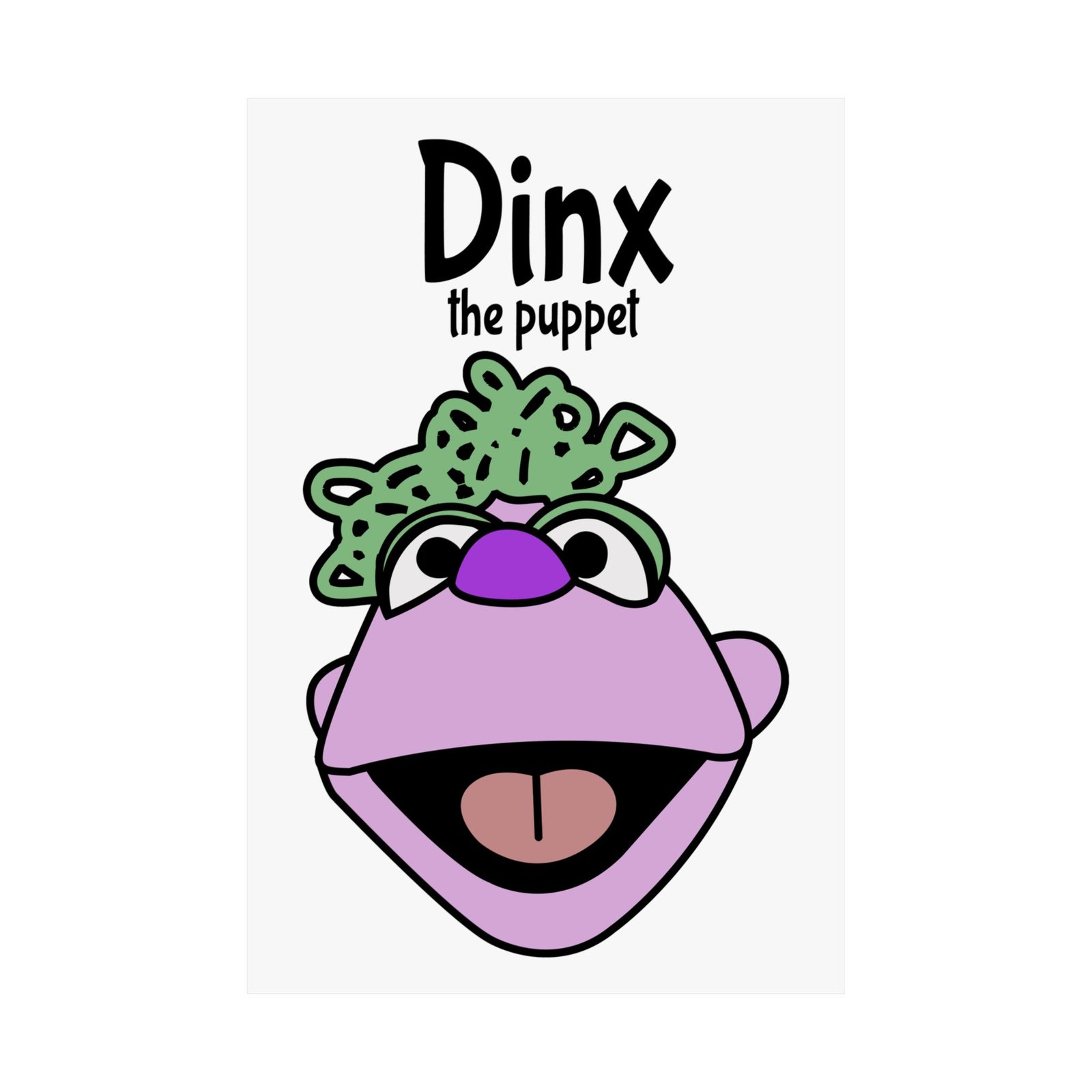 Dinx The Puppet Poster Prints (210gsm)