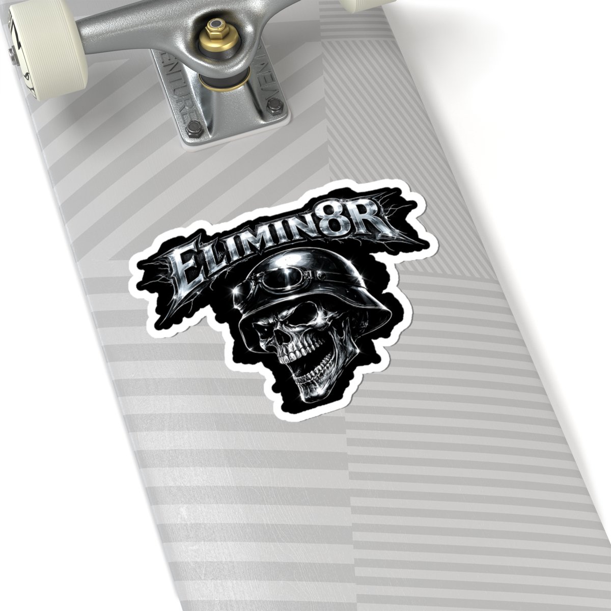 Elimin8r - Skull Die Cut Sticker Set