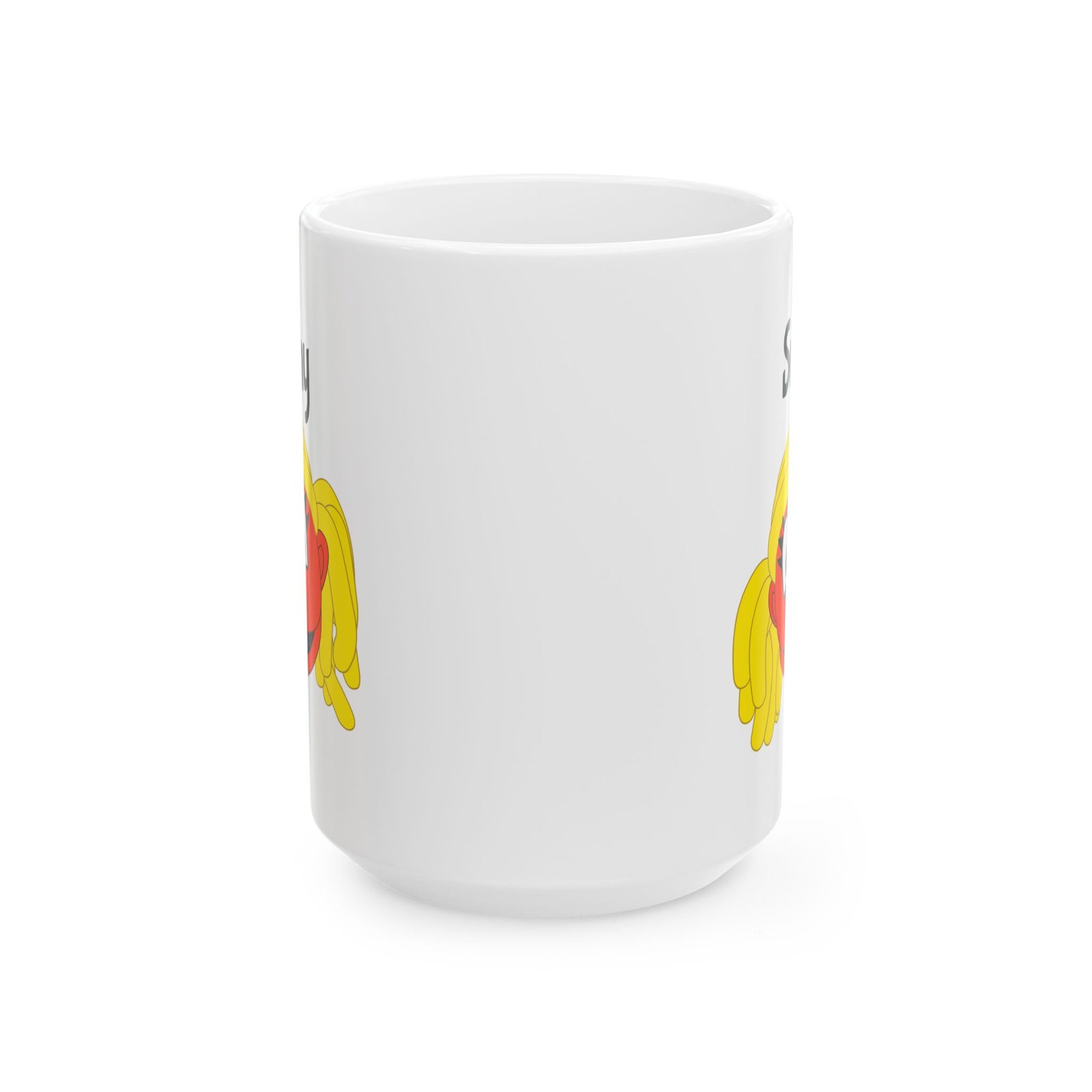 Dinx The Puppet - Sunny Ceramic Mug, (11oz, 15oz) - Image 5