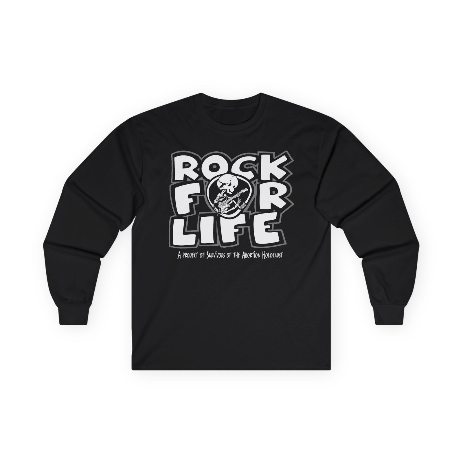Rock For Life Logo - Survivors Long Sleeve Tshirt