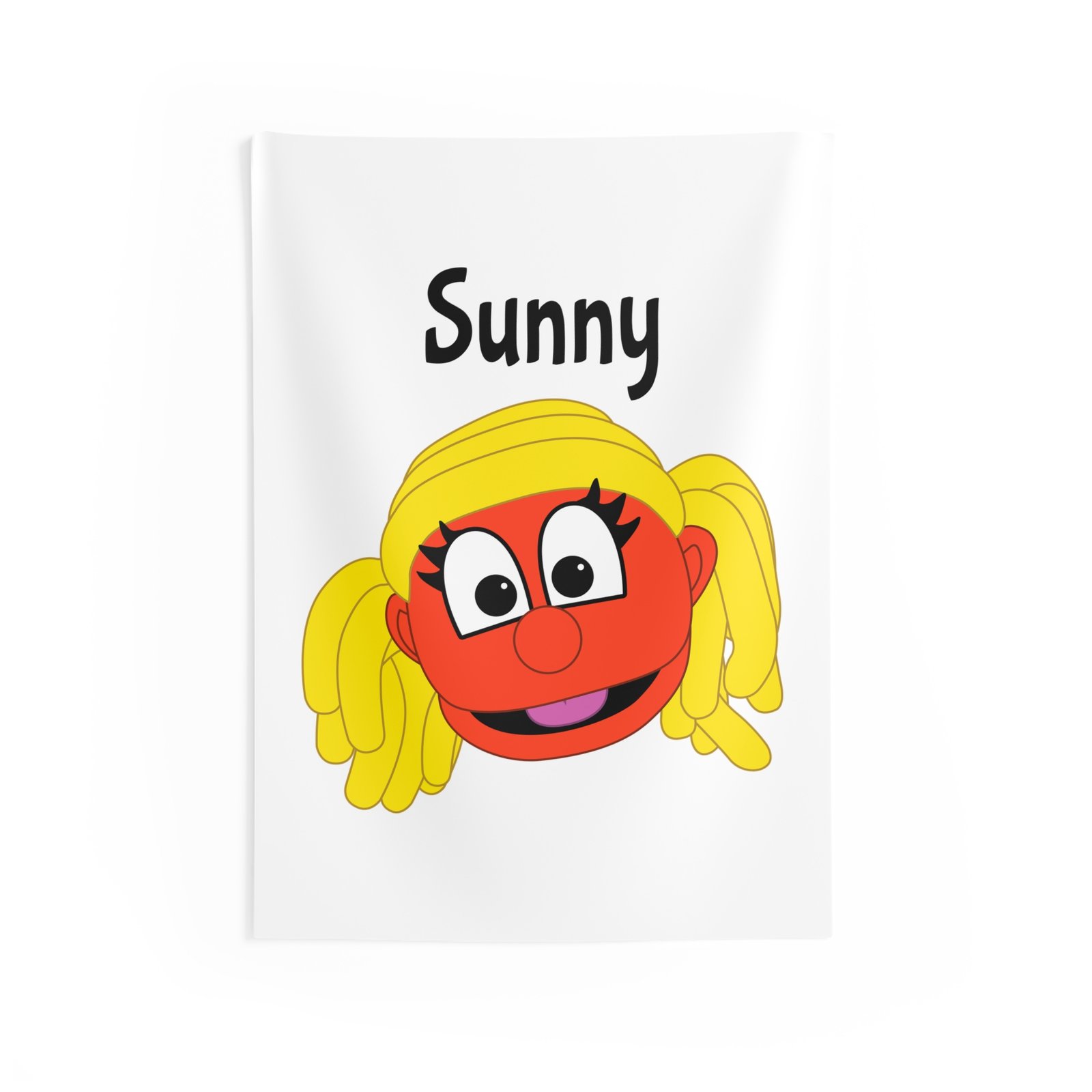 Dinx The Puppet - Sunny Indoor Wall Tapestries