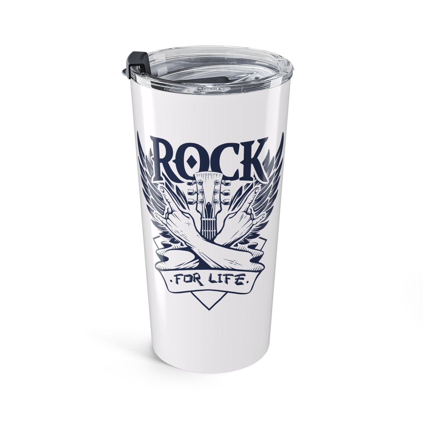 Rock For Life Hands 20oz Stainless Steel Tumbler - Image 2