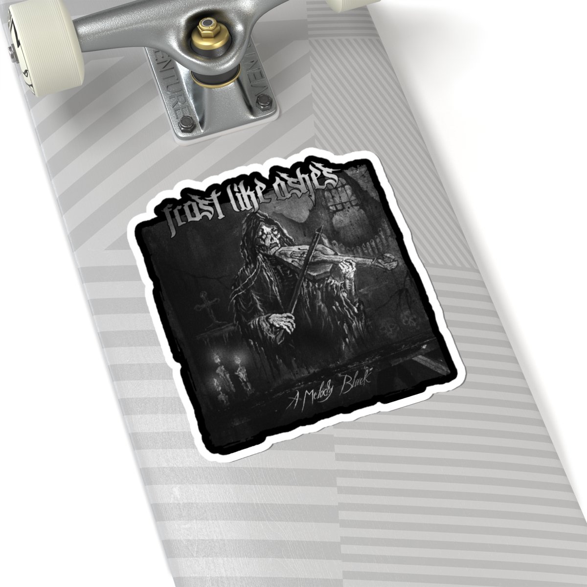 Frost Like Ashes - A Melody Black Violin Die Cut Sticker Set