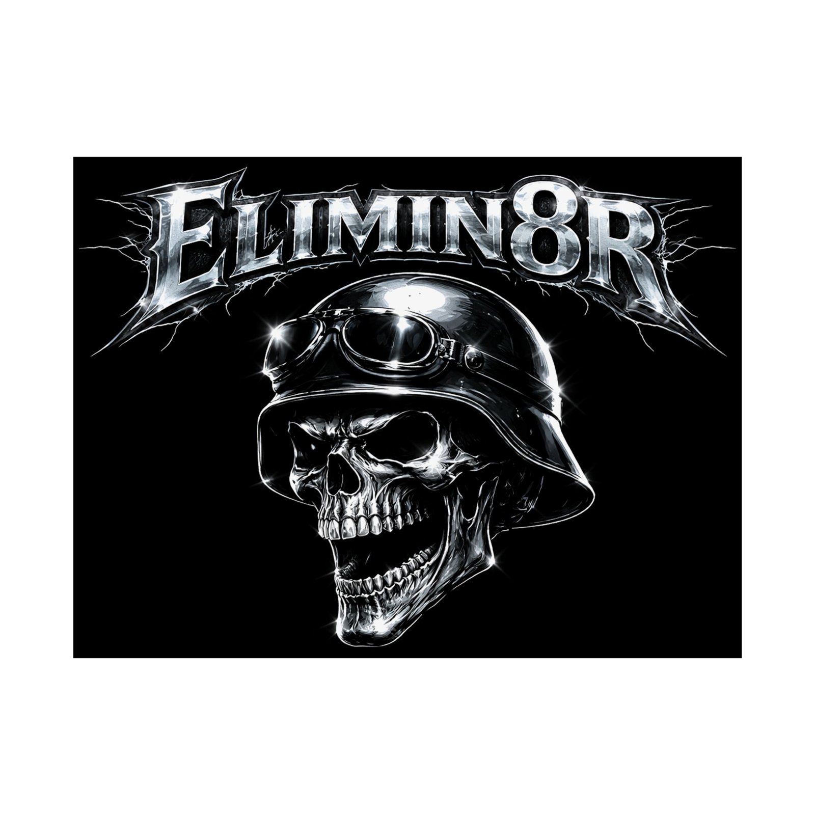 Elimin8r - Skull Poster Prints (210gsm)