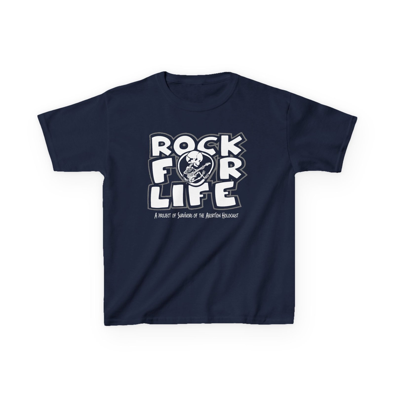 Rock For Life Logo - Survivors Children's Short Sleeve Tshirt - Image 9