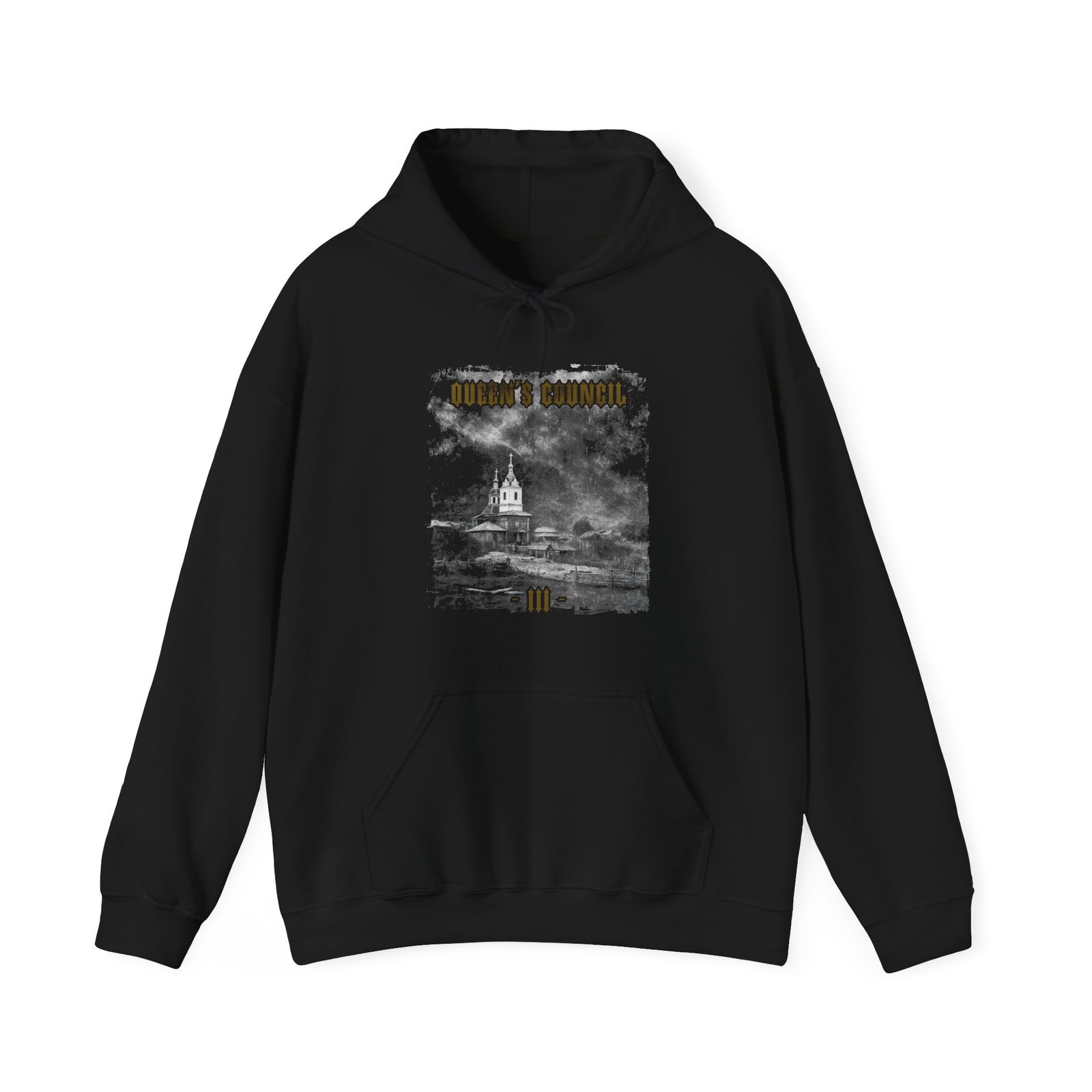 Queen's Council - III (The Charon Collective) Pullover Hooded Sweatshirt
