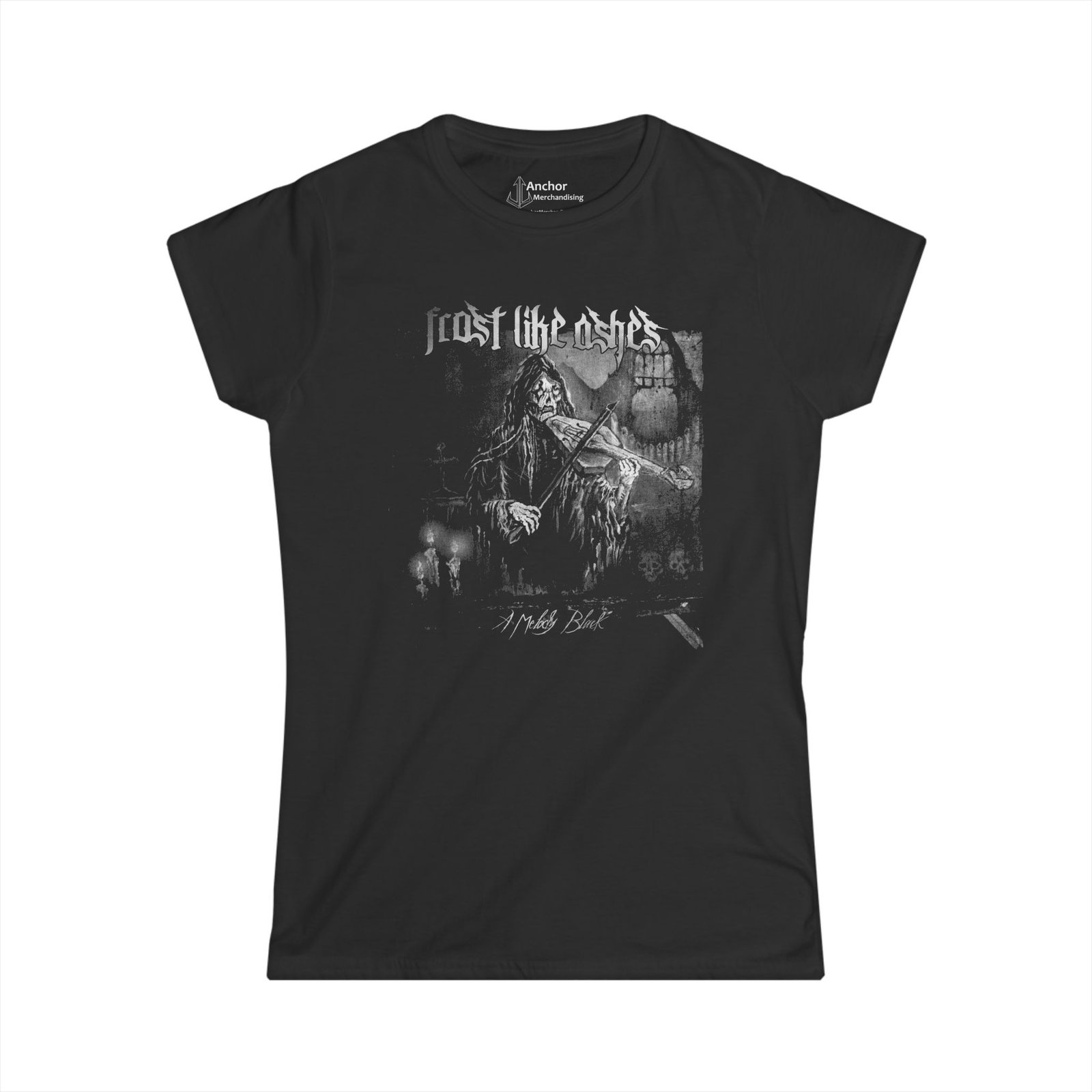 Frost Like Ashes - A Melody Black Violin Women's Short Sleeve T-shirt