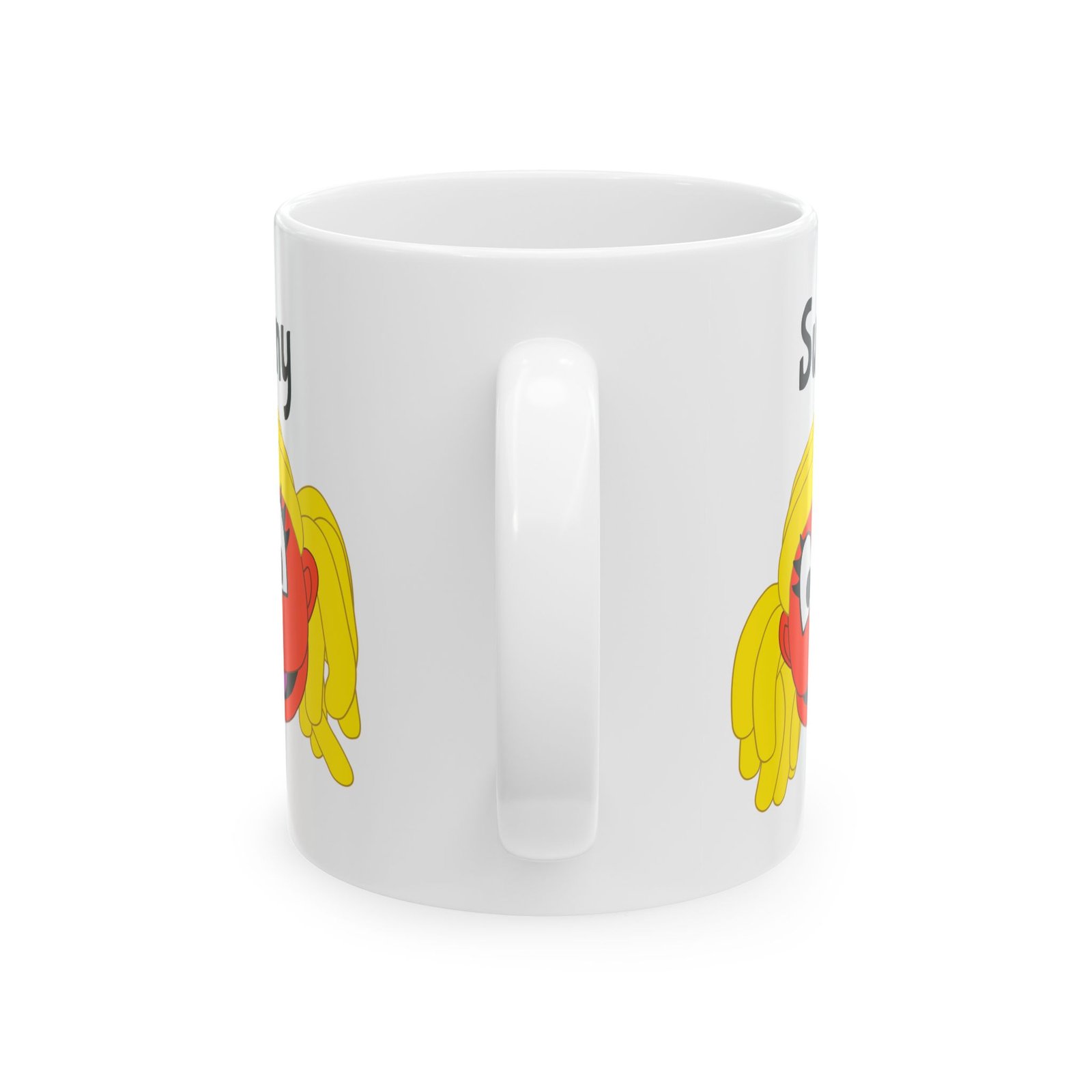 Dinx The Puppet - Sunny Ceramic Mug, (11oz, 15oz) - Image 3