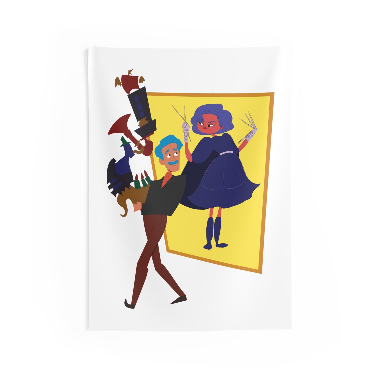 Jenna De La Paz - Curio Indoor Wall Tapestries