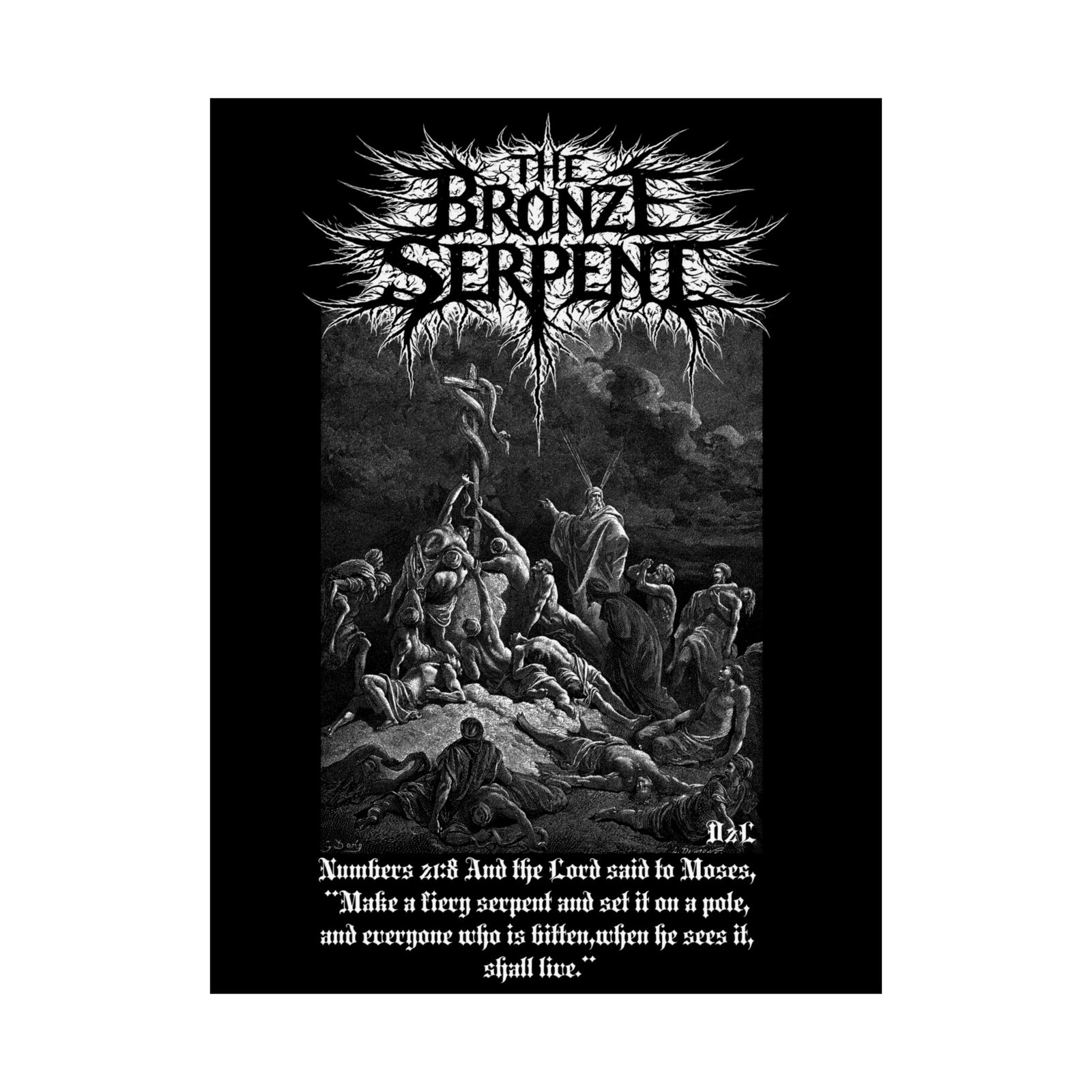 Deathcore2lifecore - The Bronze Serpent Poster Prints (210gsm)