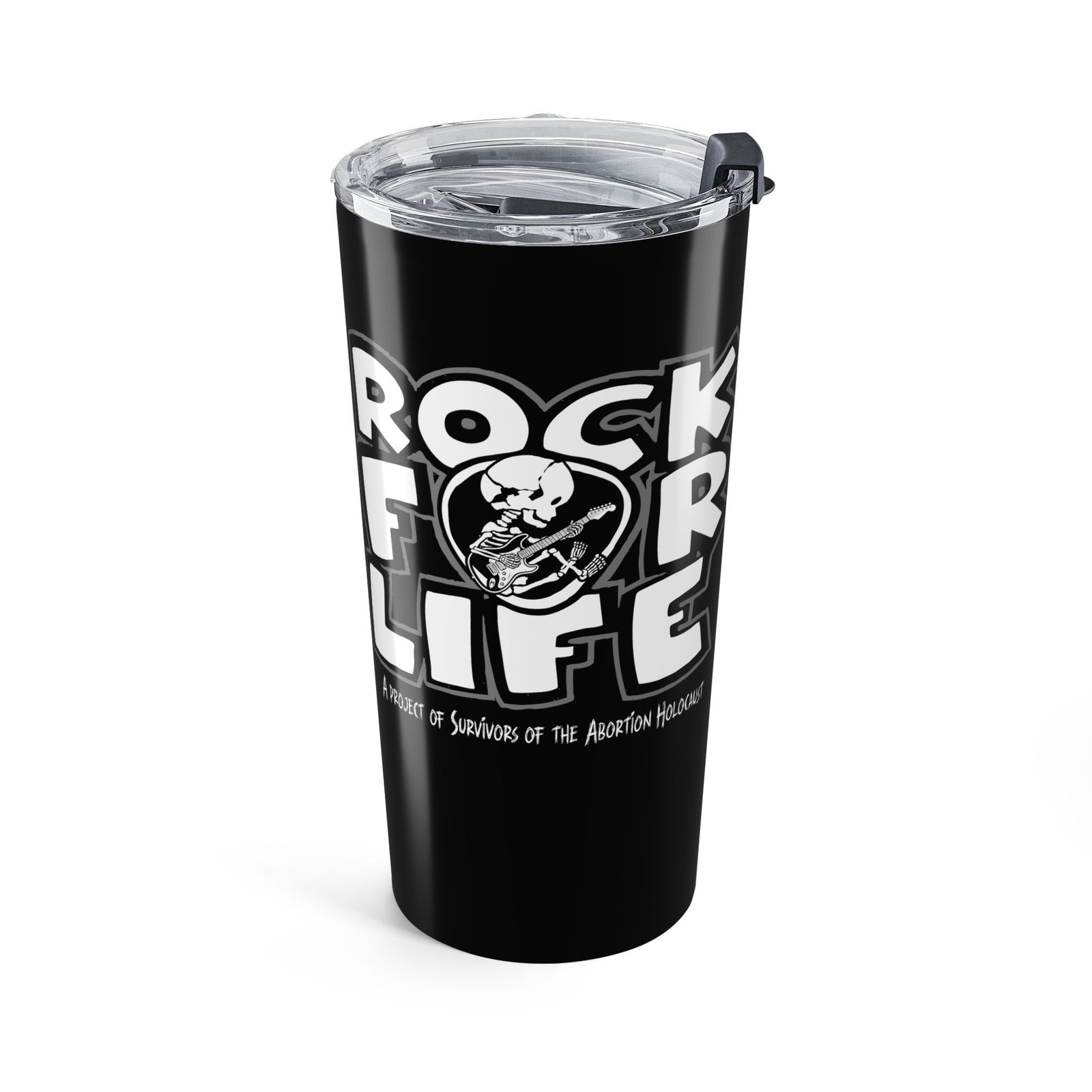 Rock For Life Logo - Survivors 20oz Stainless Steel Tumbler