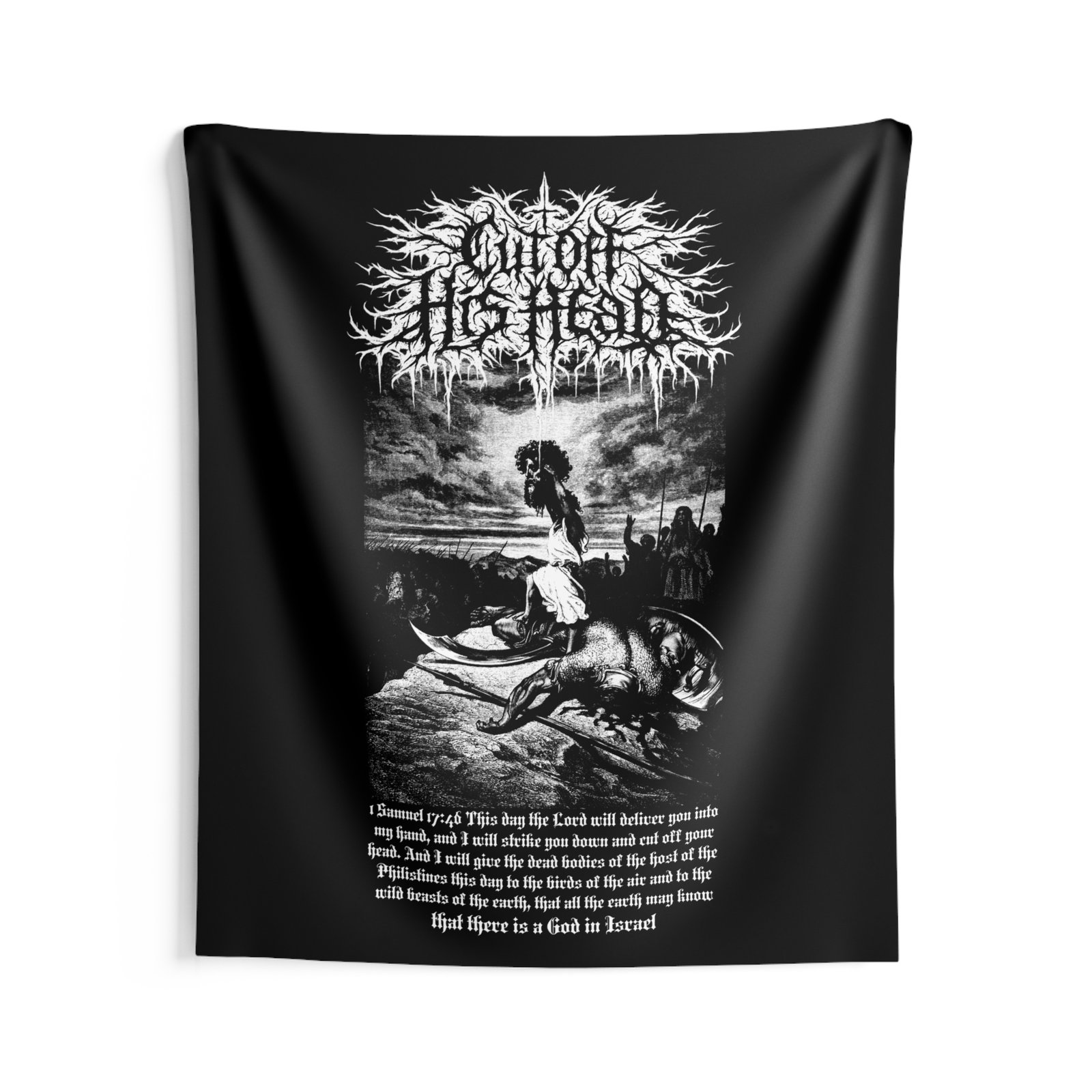 Deathcore2lifecore - Cut Off His Head Indoor Wall Tapestries