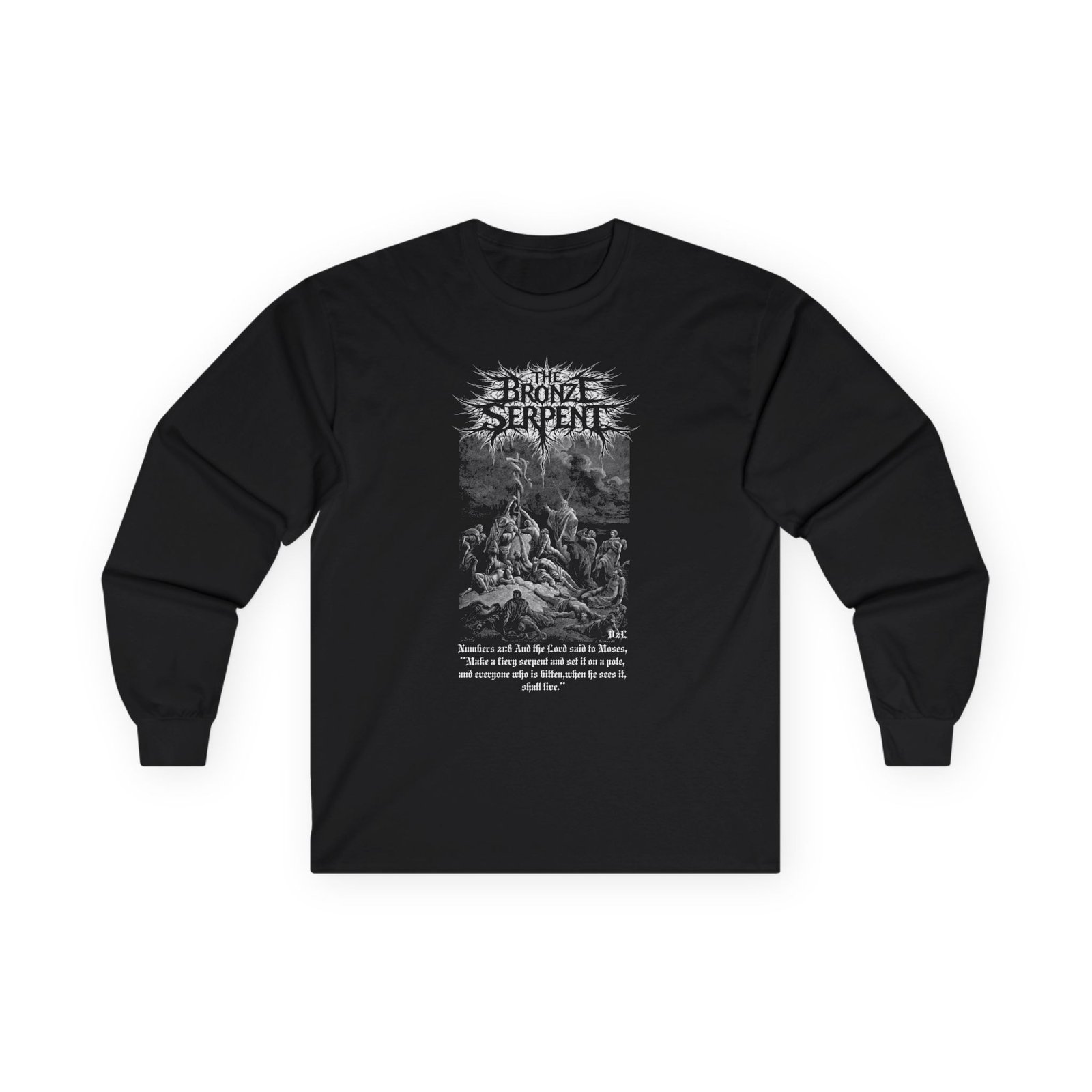 Deathcore2lifecore - The Bronze Serpent Long Sleeve Tshirt