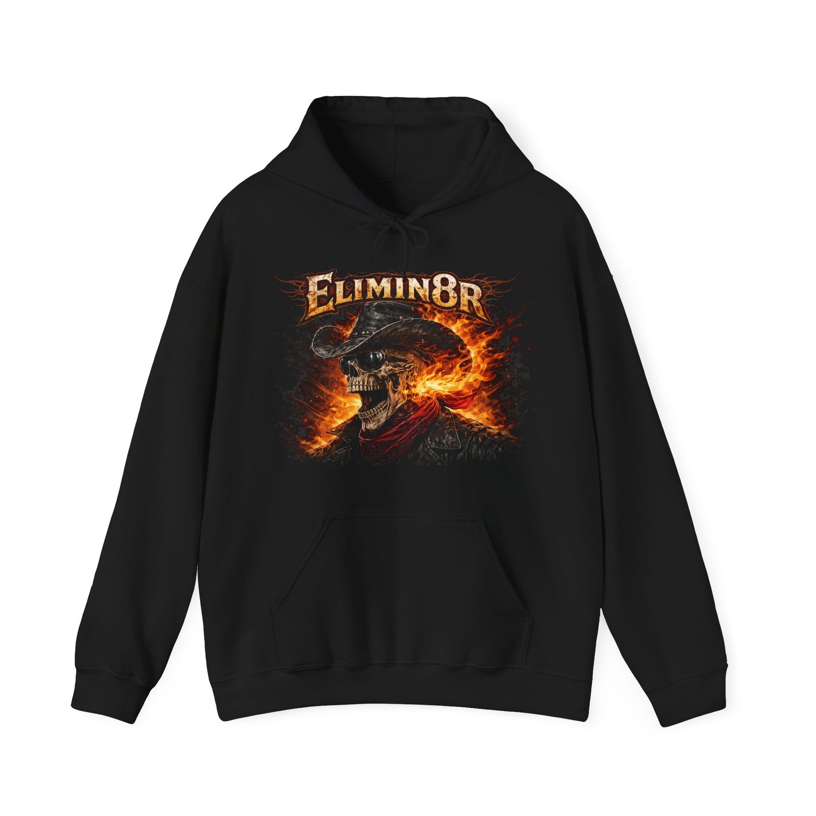 Elimin8r - Cowboy Pullover Hooded Sweatshirt