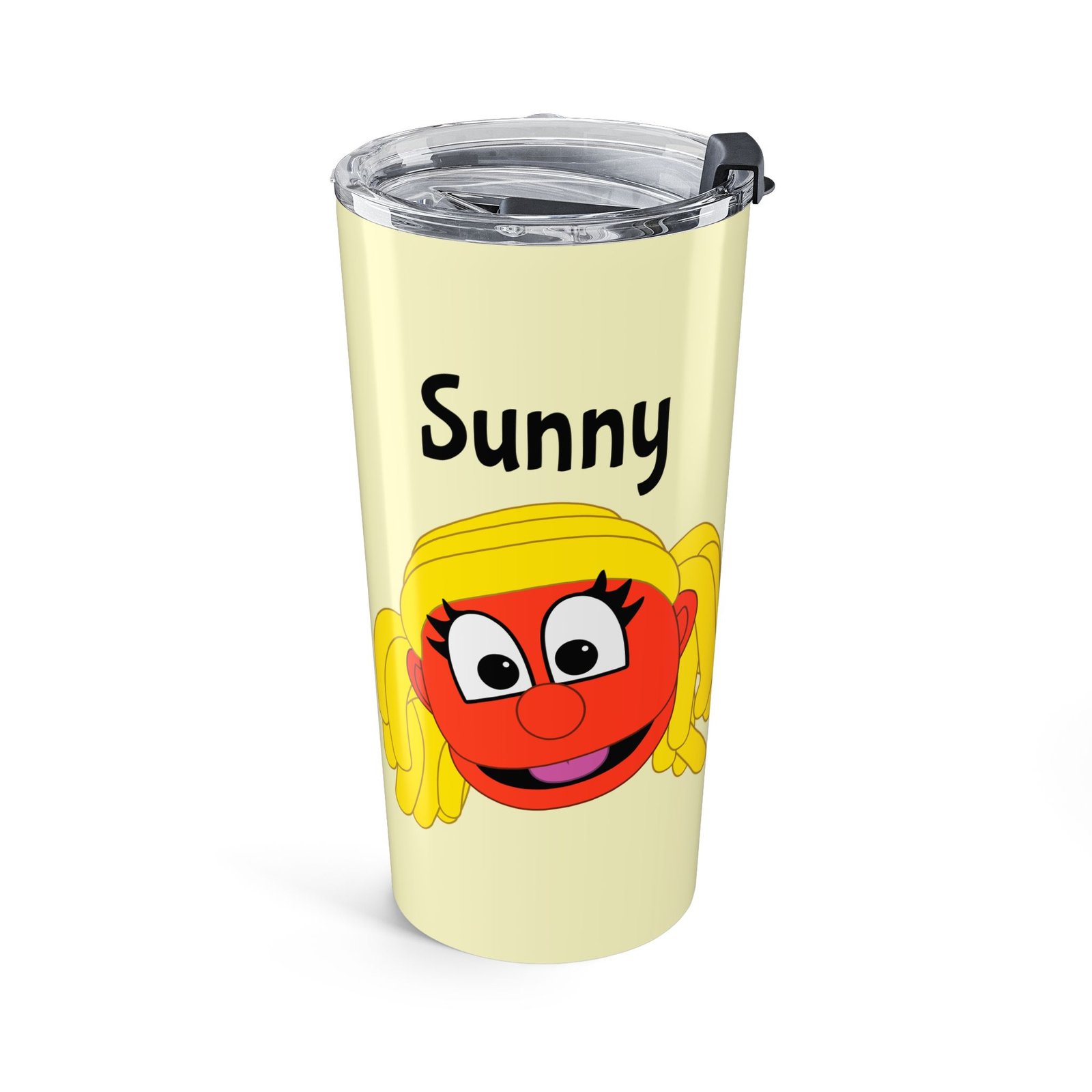 Dinx The Puppet - Sunny 20oz Stainless Steel Tumbler (Yellow)