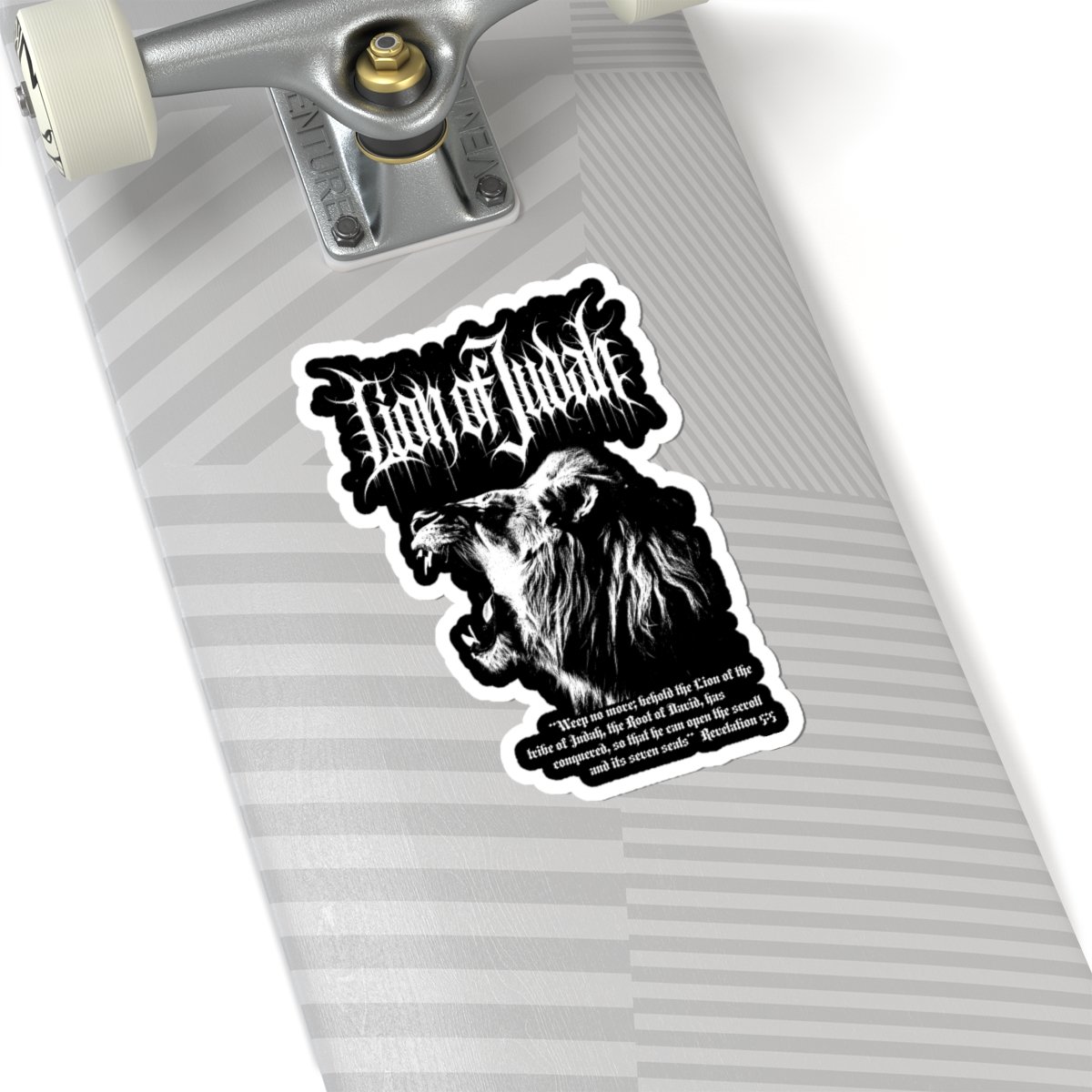 Deathcore2lifecore - Lion Of Judah Die Cut Sticker Set