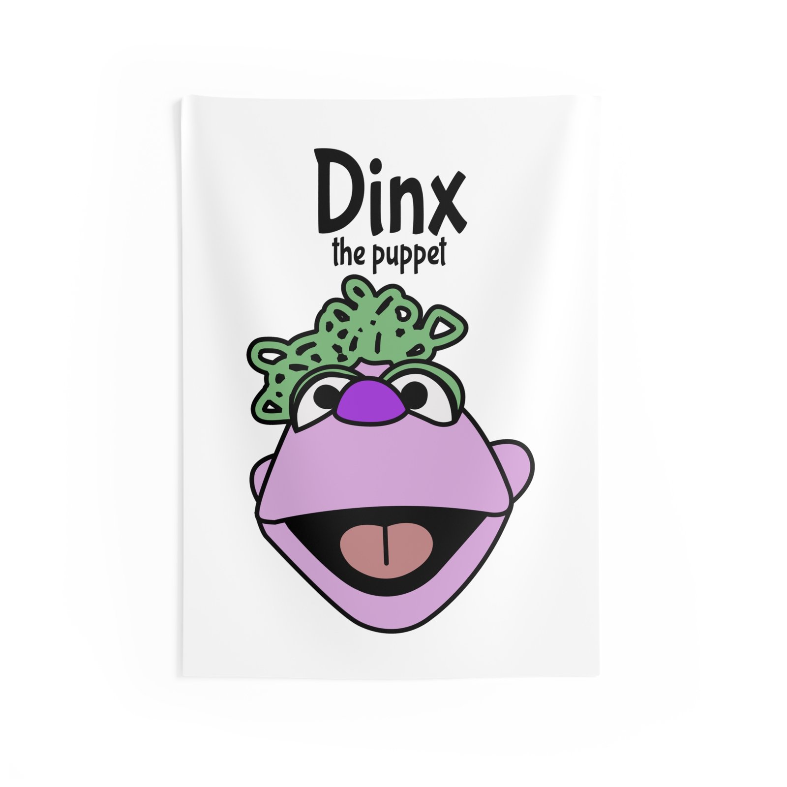 Dinx The Puppet Indoor Wall Tapestries