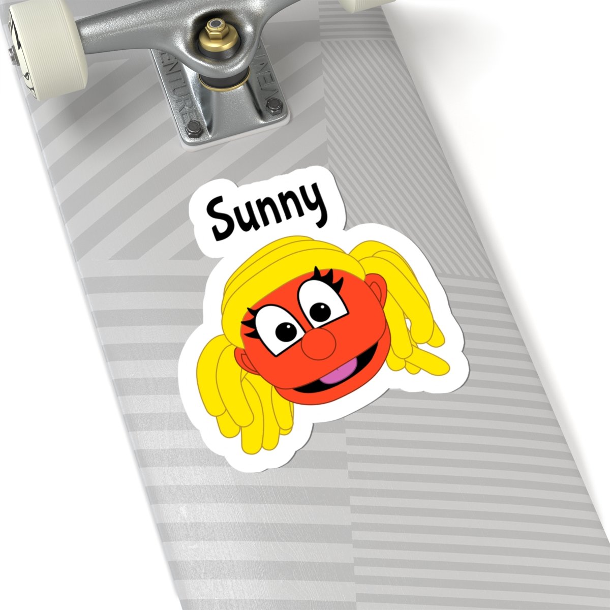 Dinx The Puppet - Sunny Die Cut Stickers