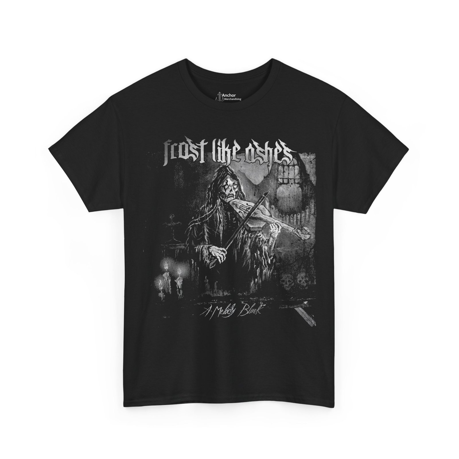 Frost Like Ashes - A Melody Black Violin Short Sleeve T-shirt