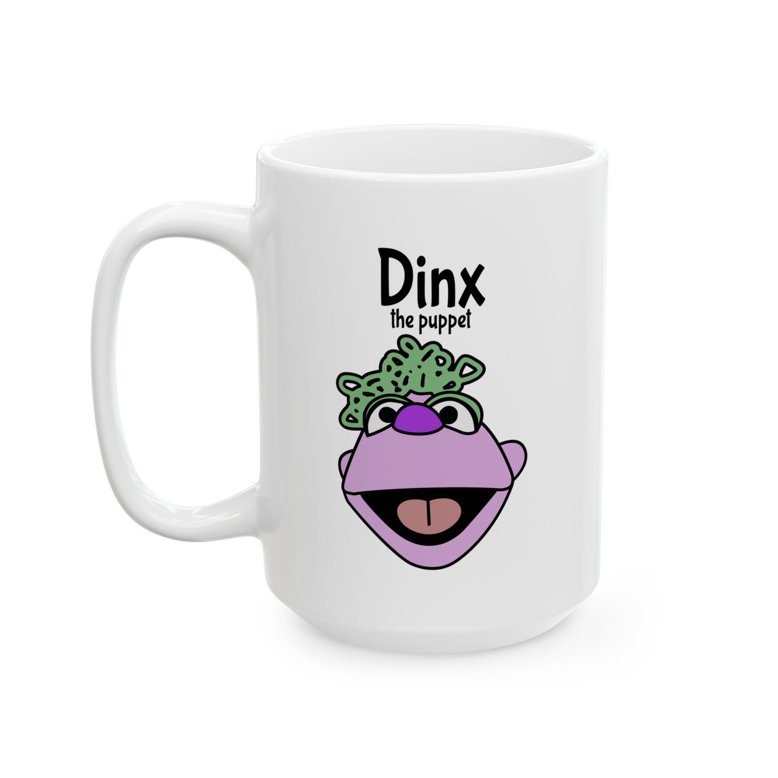 Dinx The Puppet Ceramic Mug, (11oz, 15oz)