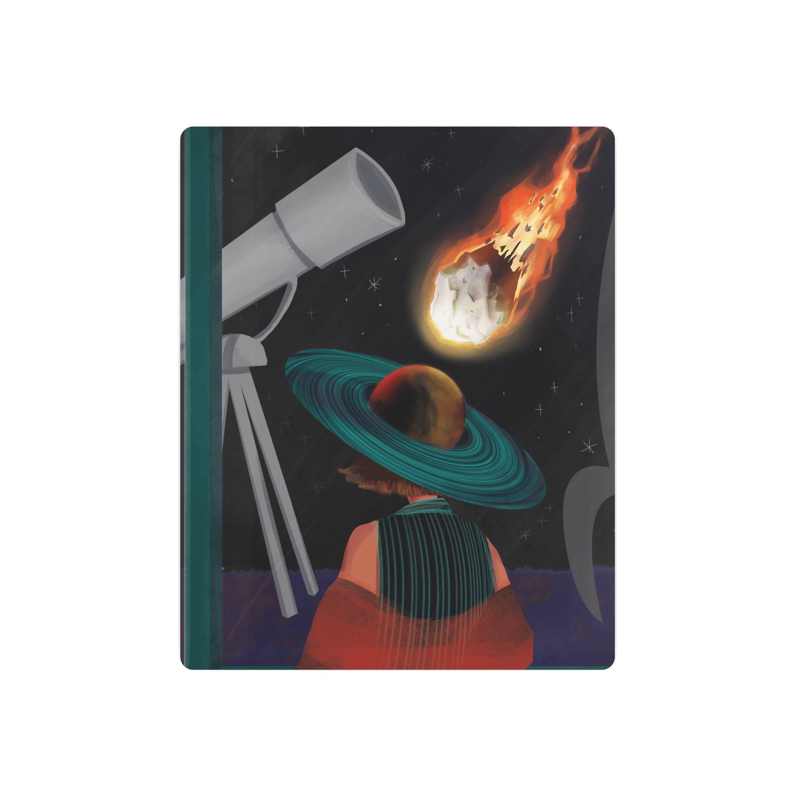 Jenna De La Paz - The Space Between Metal Art Sign