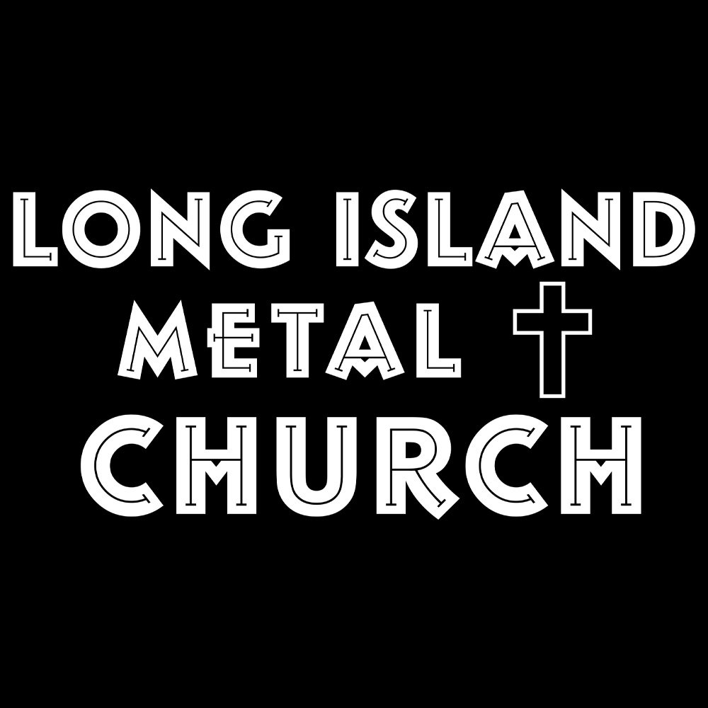 Long Island Metal Church - Black Denim Printed Patches (2 sizes)