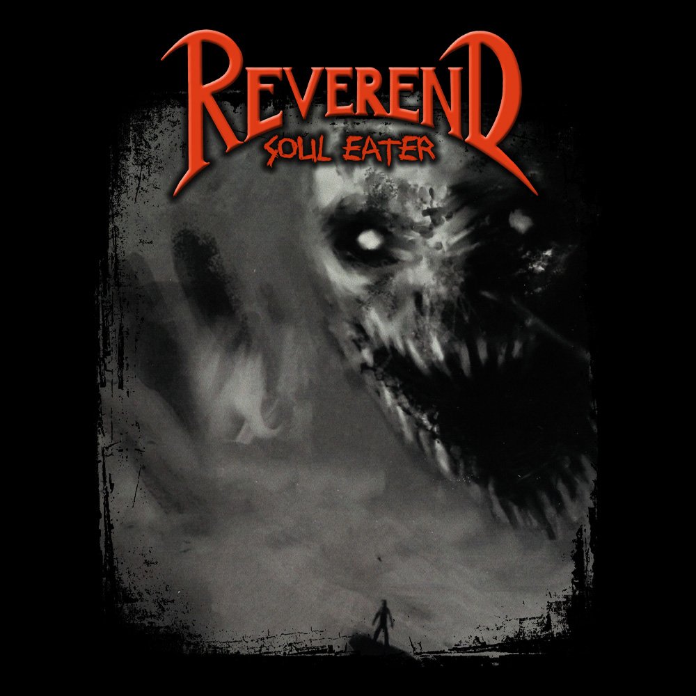Reverend - Soul Eater - Black Denim Printed Patches (2 sizes)